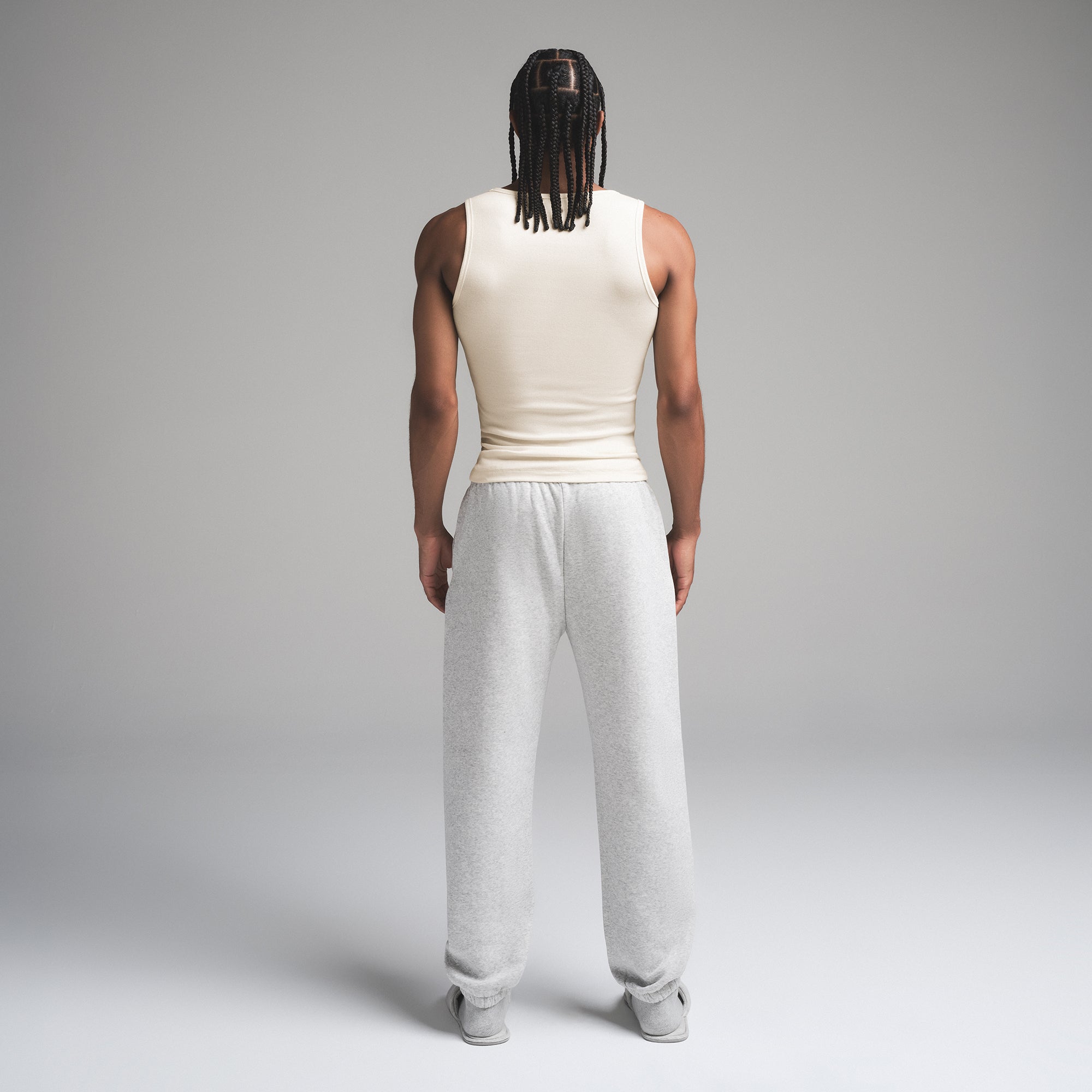 SKIMS COTTON MENS RIB TANK 3-PACK | ECRU MULTI - Sneaker Türkiye