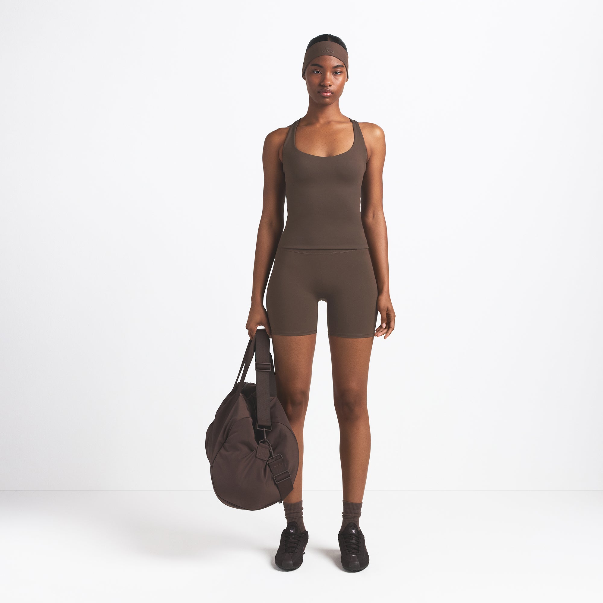 NikeSKIMS MATTE RACER BACK TANK | DARK SEPIA - Sneaker Türkiye