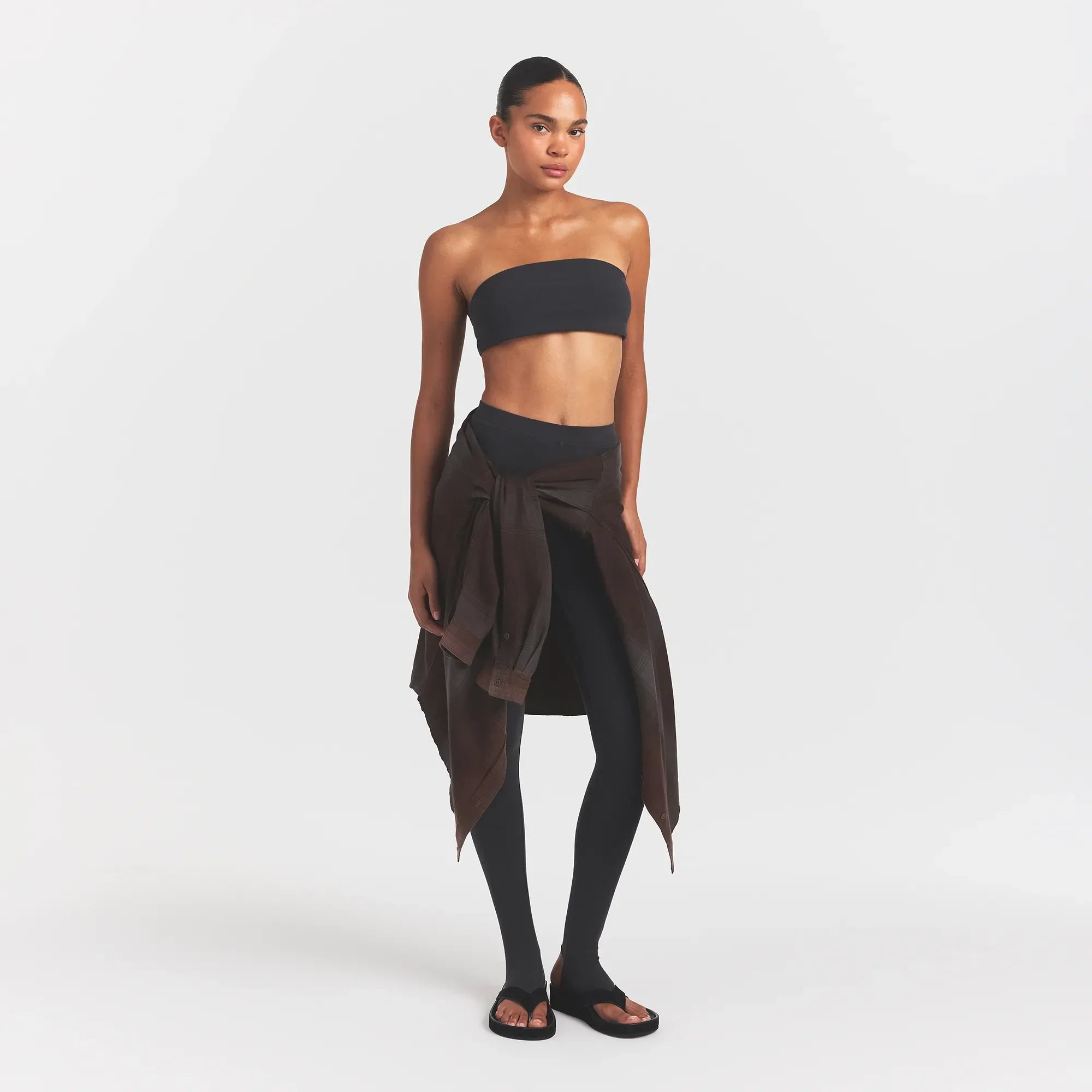 SKIMS OUTDOOR BANDEAU | WASHED ONYX - Sneaker Türkiye