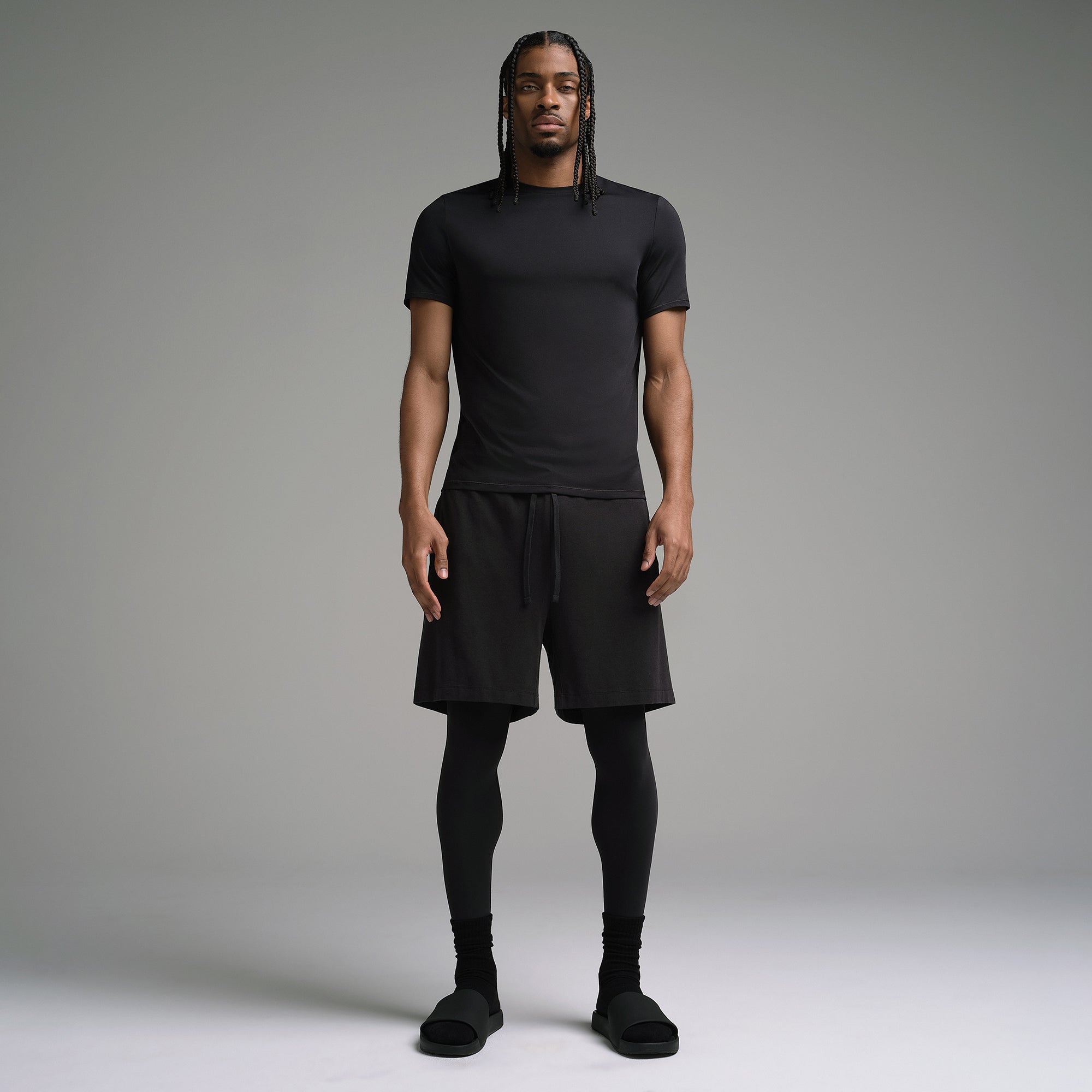 SKIMS FLEX MENS T-SHIRT | OBSIDIAN - Sneaker Türkiye