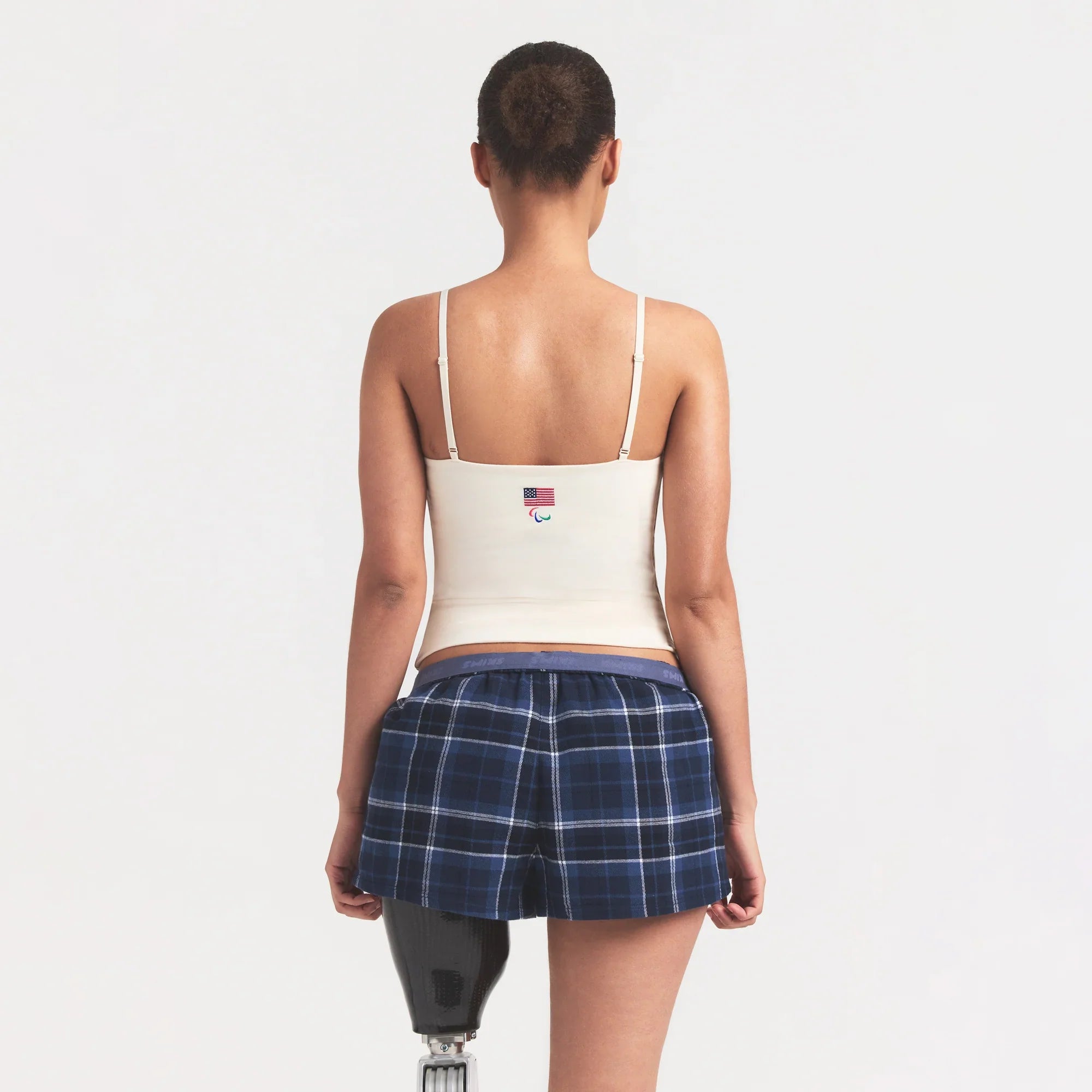 SKIMS FOR TEAM USA COTTON JERSEY PARALYMPIC CAMI | ECRU - Sneaker Türkiye