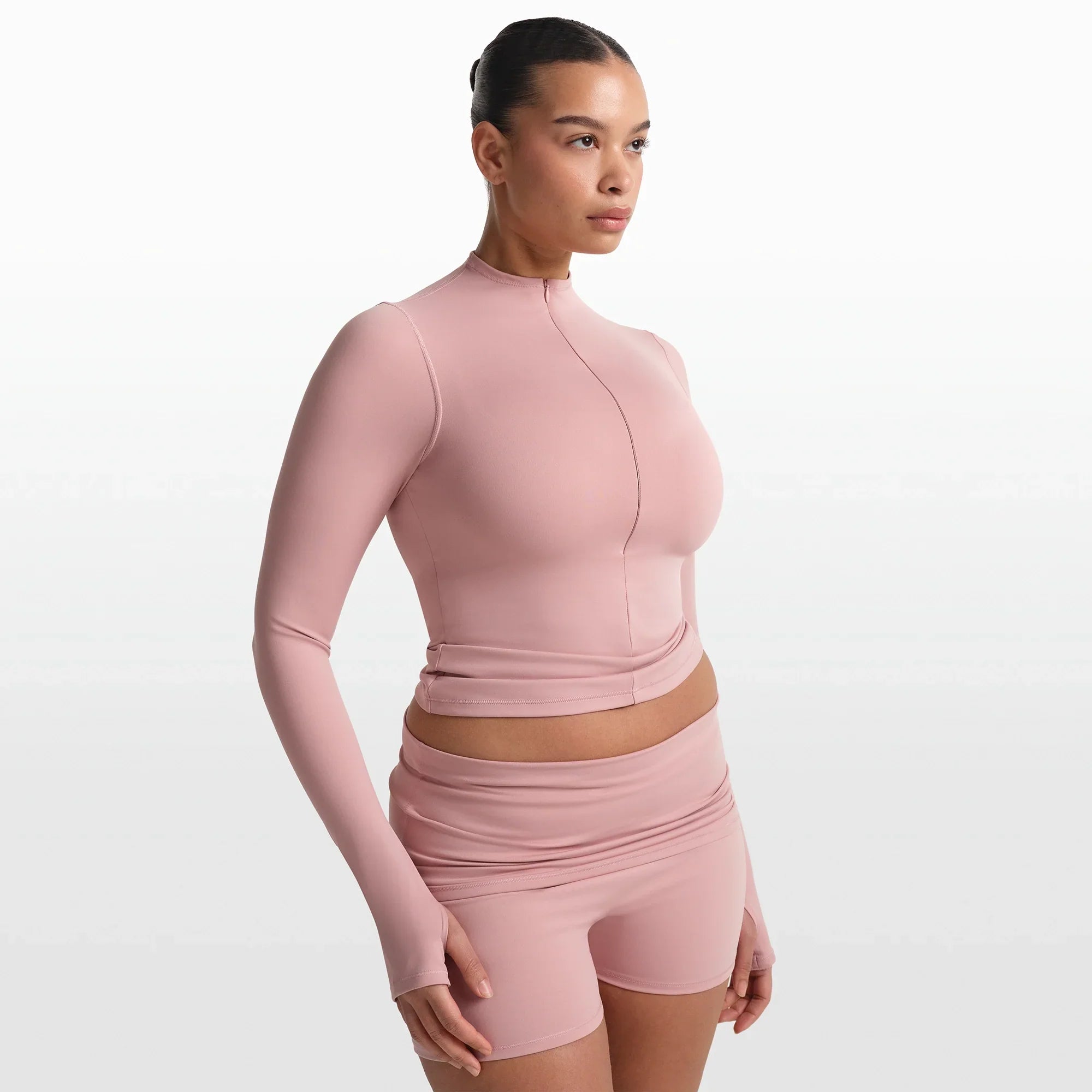 NikeSKIMS MATTE ZIP FRONT TOP | HIMALAYAN - Sneaker Türkiye