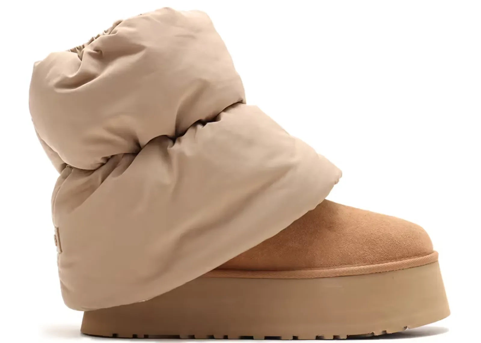 Ugg Classic Mini Dipper Puffer Boot Amphora Chestnut - Sneaker Türkiye