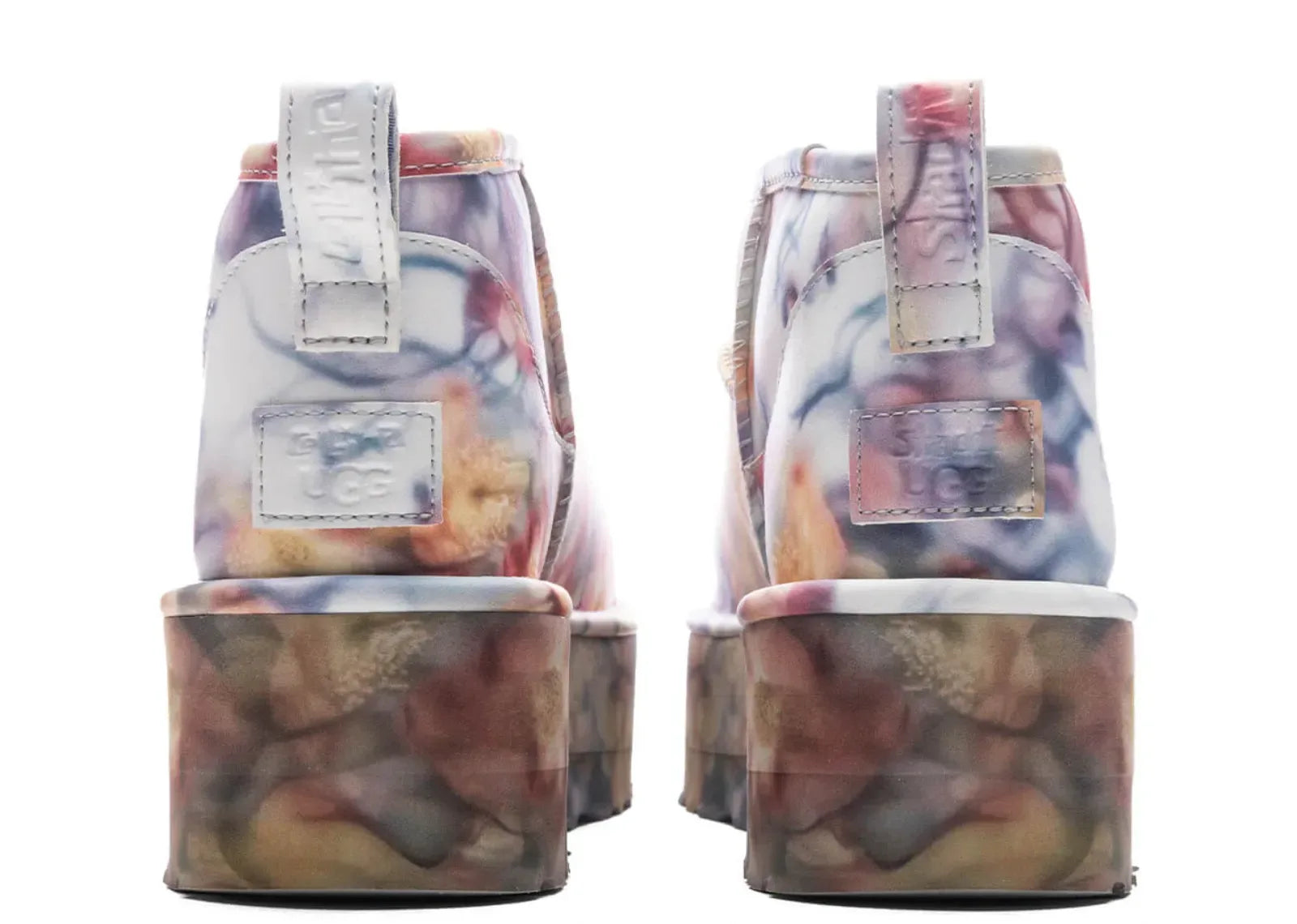 Ugg Classic Ultra Mini Platform Boot Collina Strada Light Blue Floral - Sneaker Türkiye