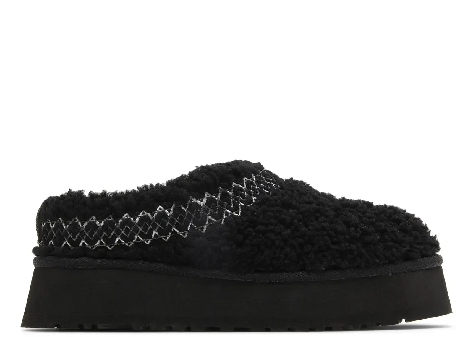 Ugg Tazz Slipper Heritage Braid Black - Sneaker Türkiye