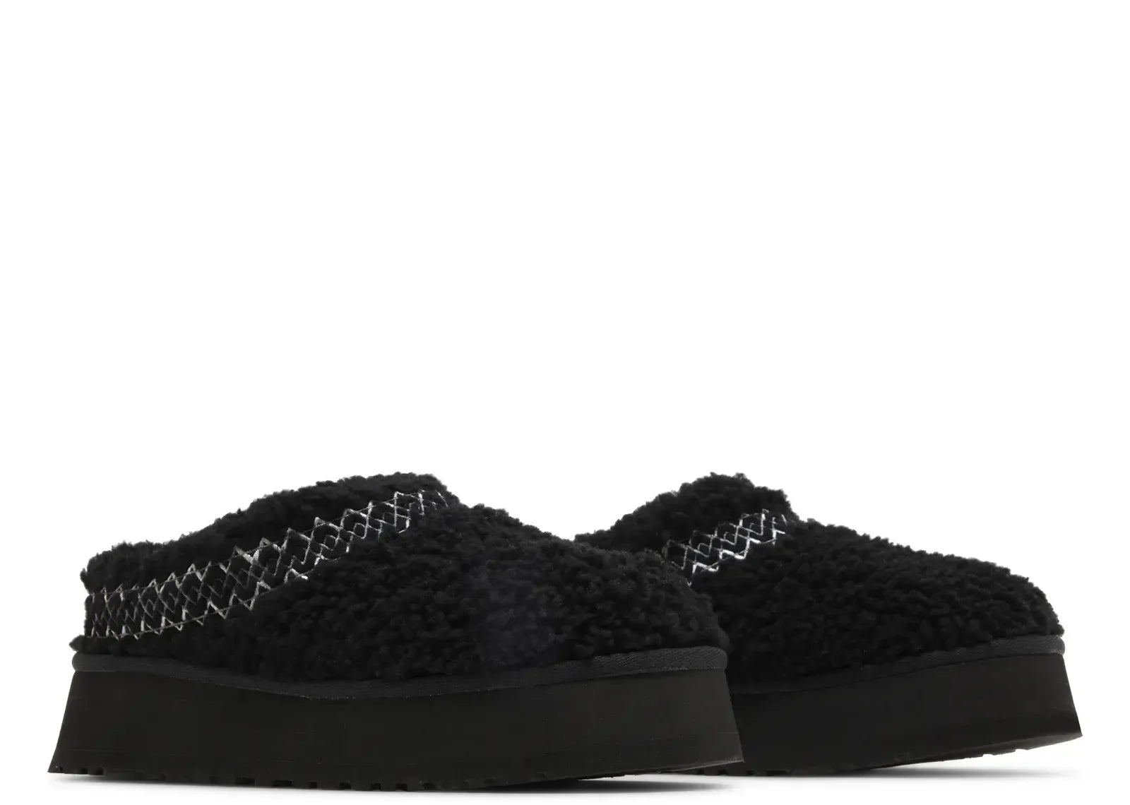 Ugg Tazz Slipper Heritage Braid Black - Sneaker Türkiye