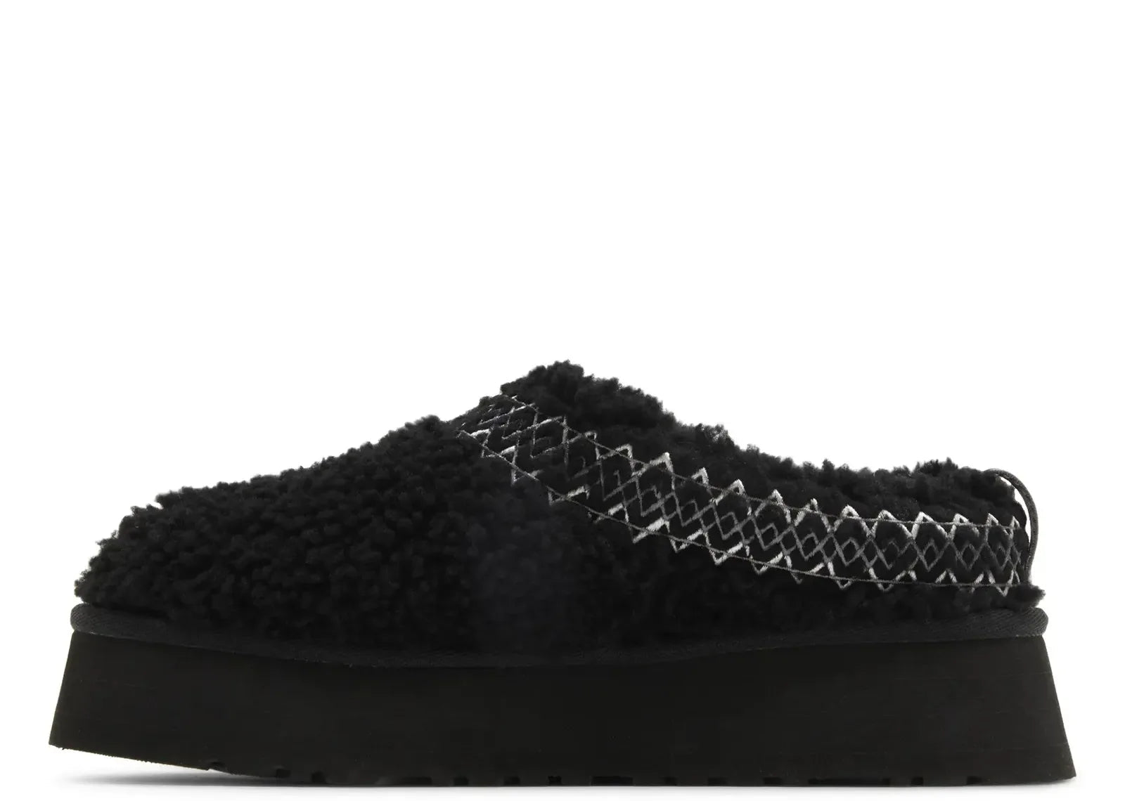 Ugg Tazz Slipper Heritage Braid Black - Sneaker Türkiye