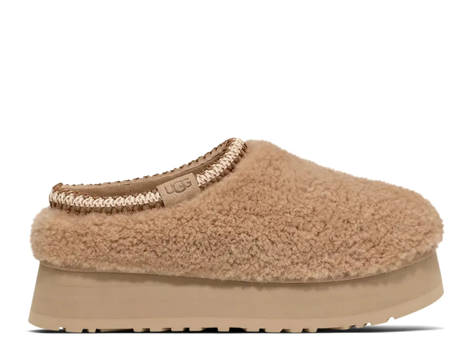 Ugg Tazz Slipper Maxi Curly Sand - Sneaker Türkiye