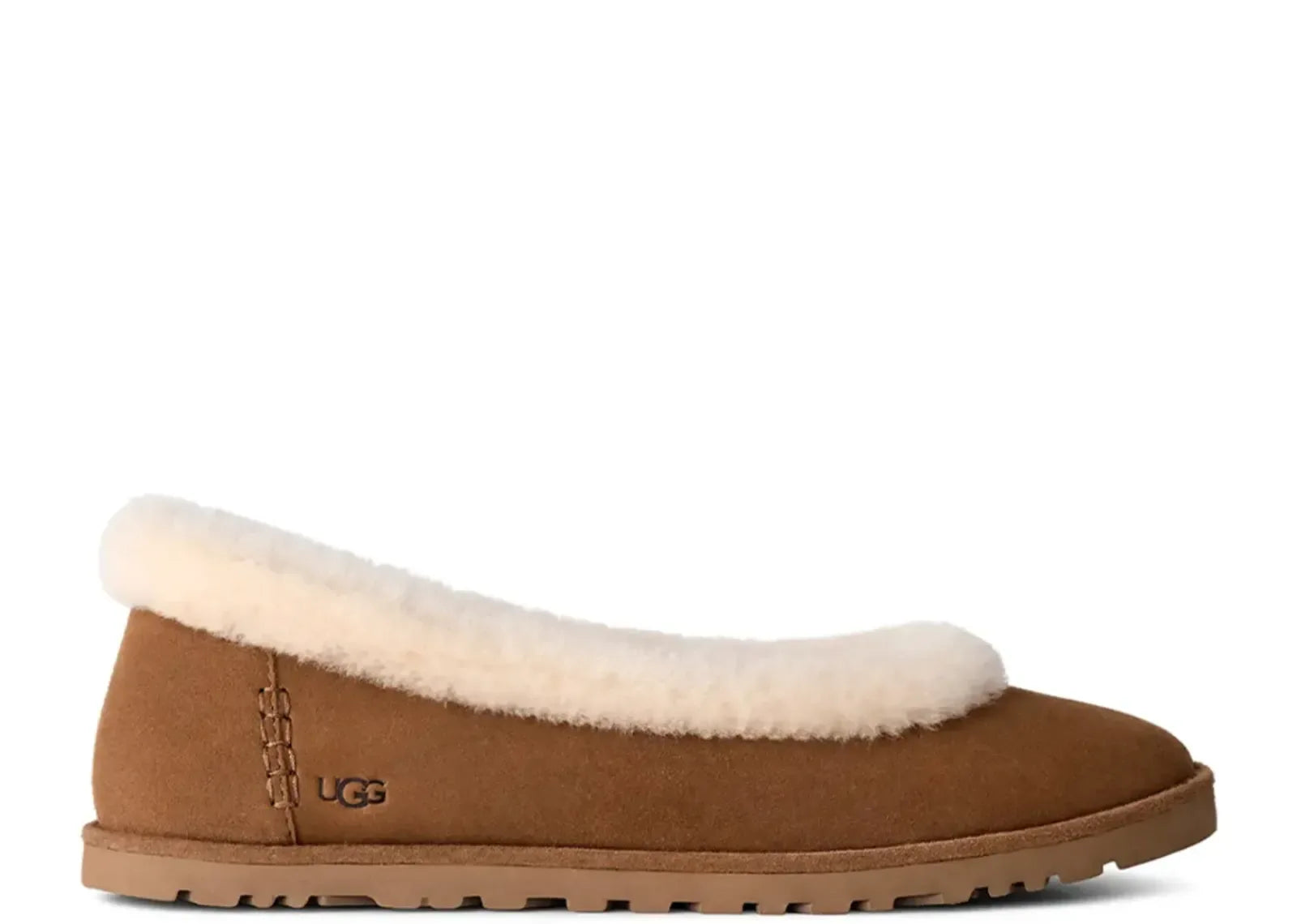 Ugg Zora Ballet Flat Chestnut - Sneaker Türkiye