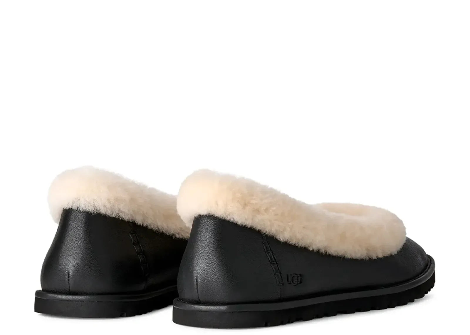 Ugg Zora Leather Ballet Flat Black - Sneaker Türkiye
