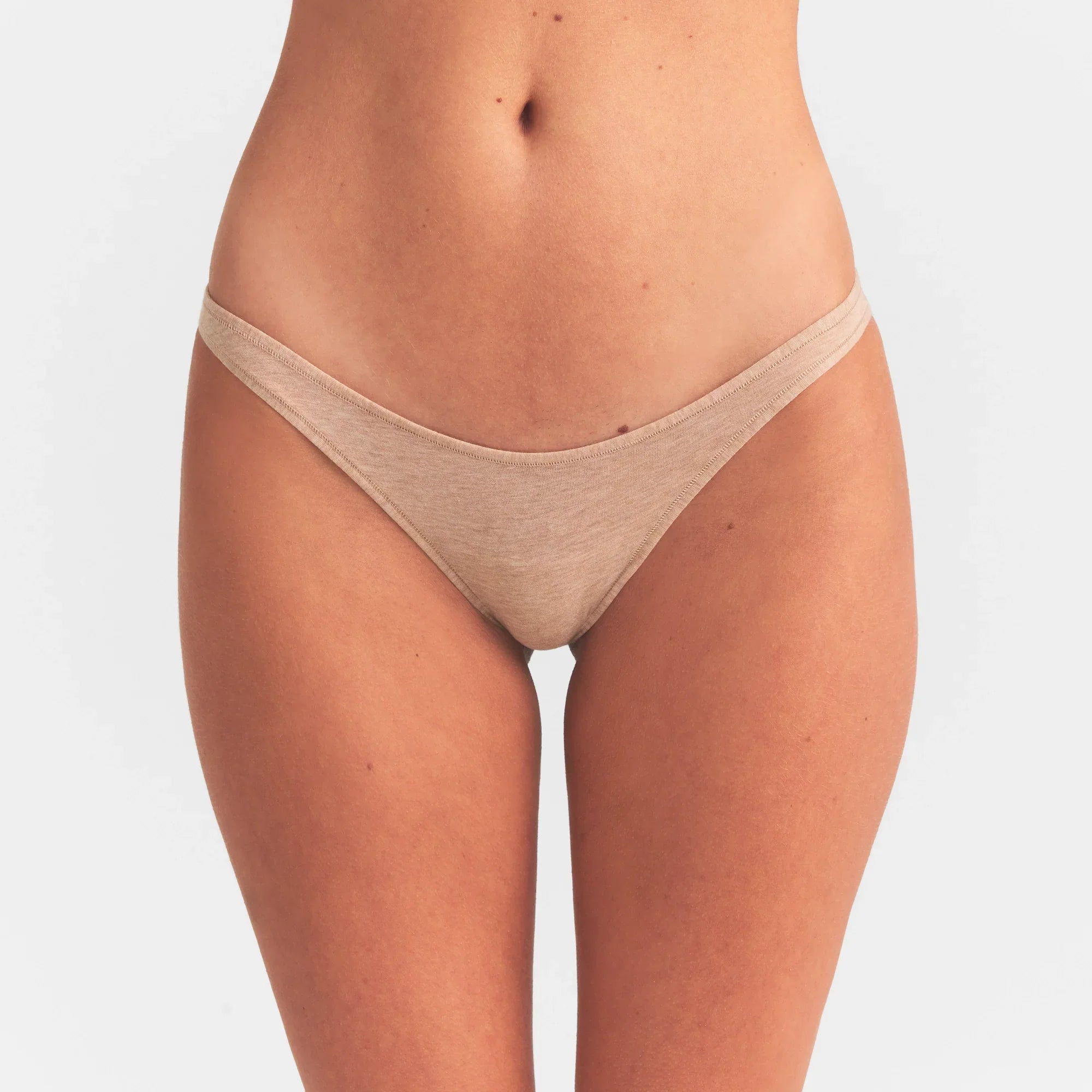 SKIMS EVERYDAY COTTON BIKINI | CLAY HEATHER - Sneaker Türkiye