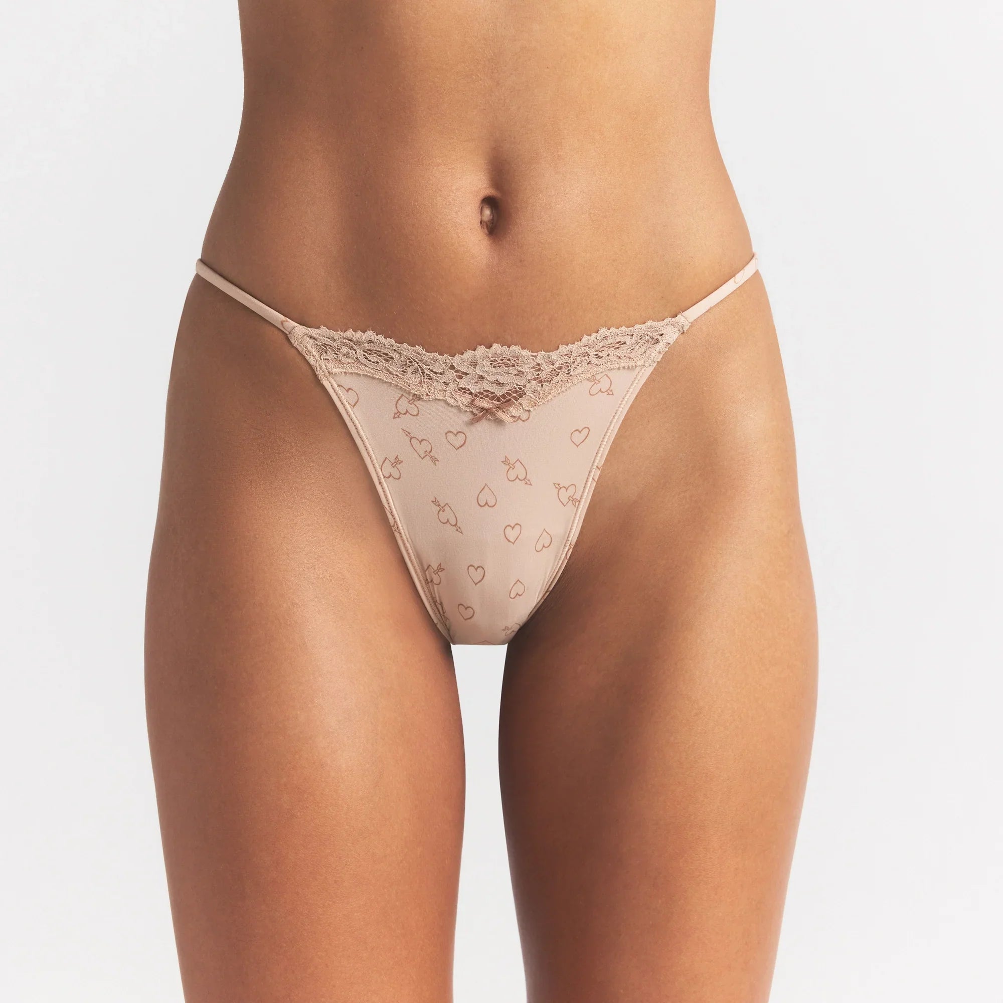 SKIMS FITS EVERYBODY LACE STRING BIKINI 5-PACK | SKETCHED HEARTS MULTI - Sneaker Türkiye