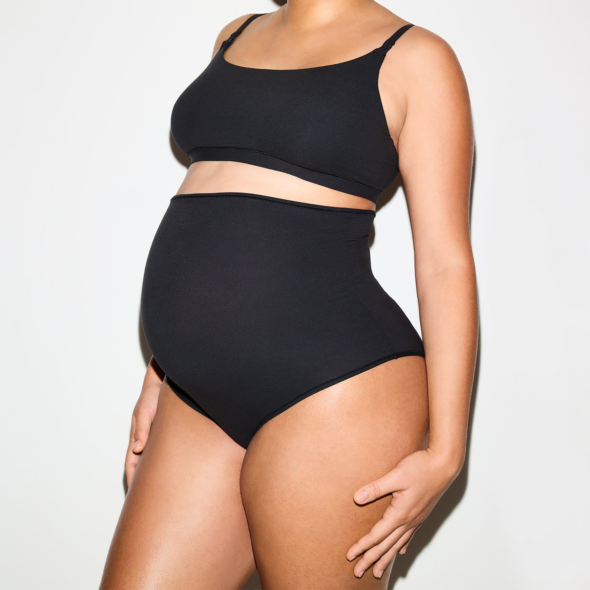 SKIMS FITS EVERYBODY MATERNITY HIGH-WAISTED BRIEF 5-PACK | ONYX - Sneaker Türkiye