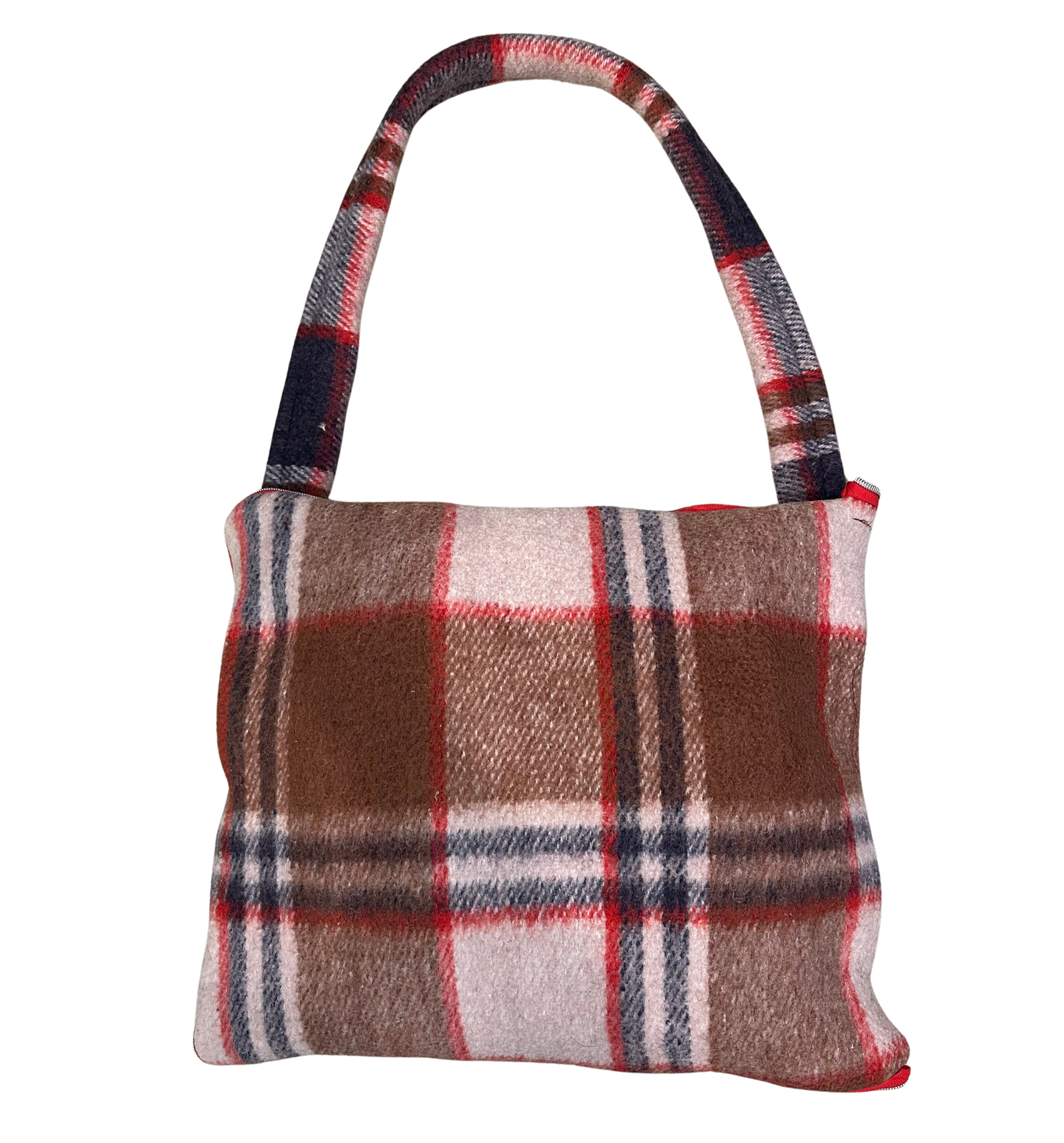 Cointel The Redline Fringe Plaid Coat - Sneaker Türkiye