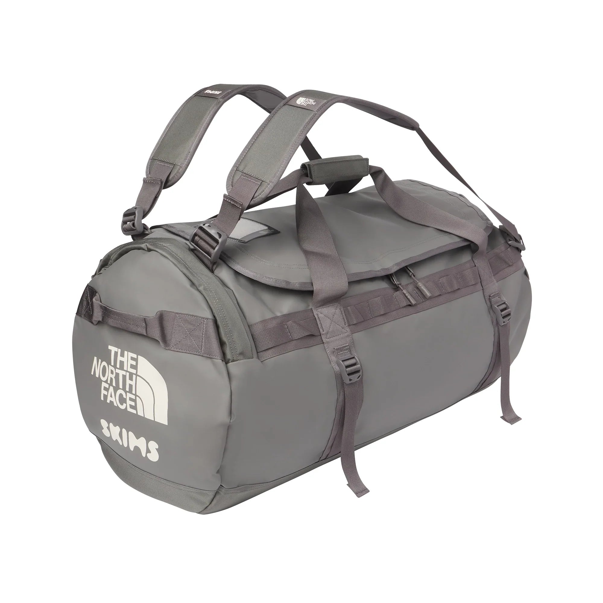 THE NORTH FACE X SKIMS LARGE BASE CAMP DUFFLE BAG | GUNMETAL - Sneaker Türkiye