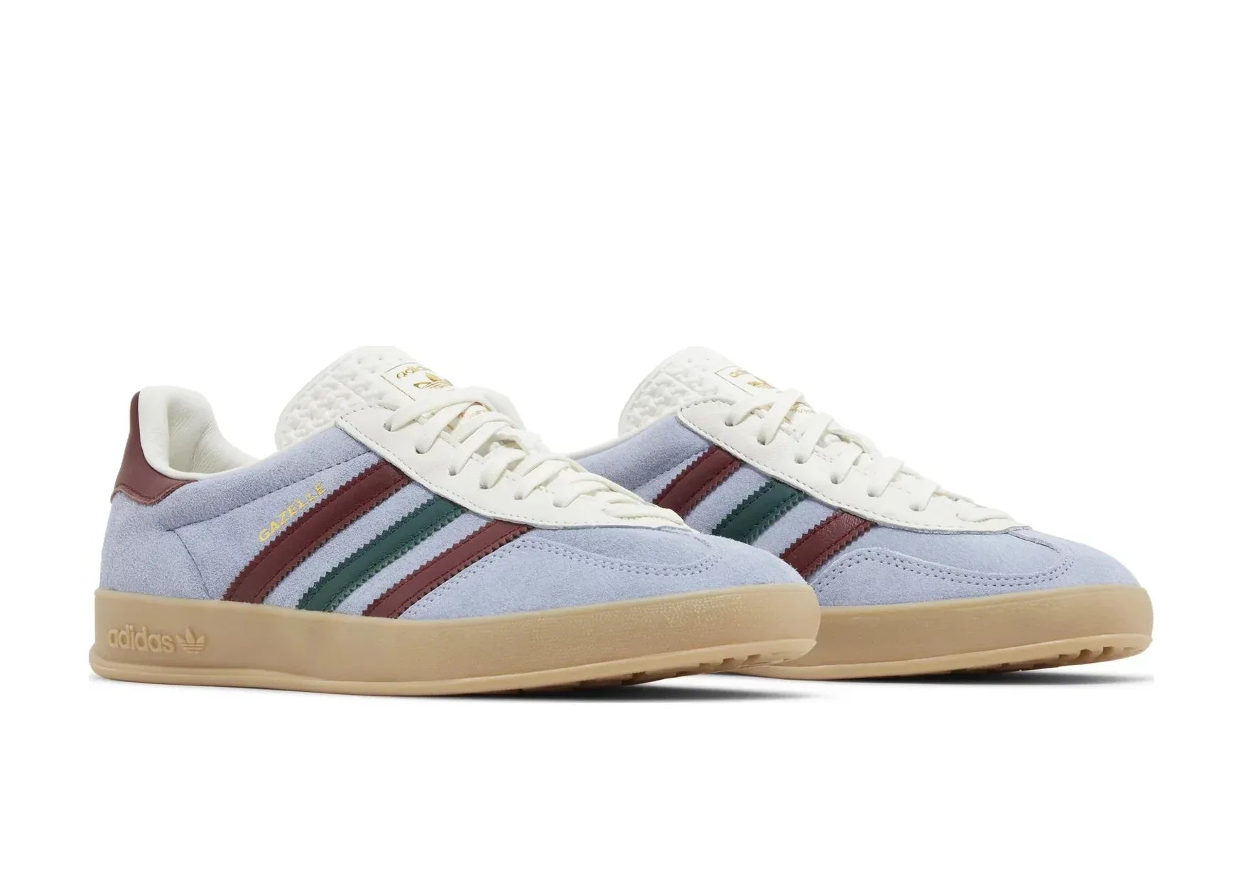 adidas Gazelle Indoor Blue Dawn Collegiate Burgundy - Sneaker Türkiye