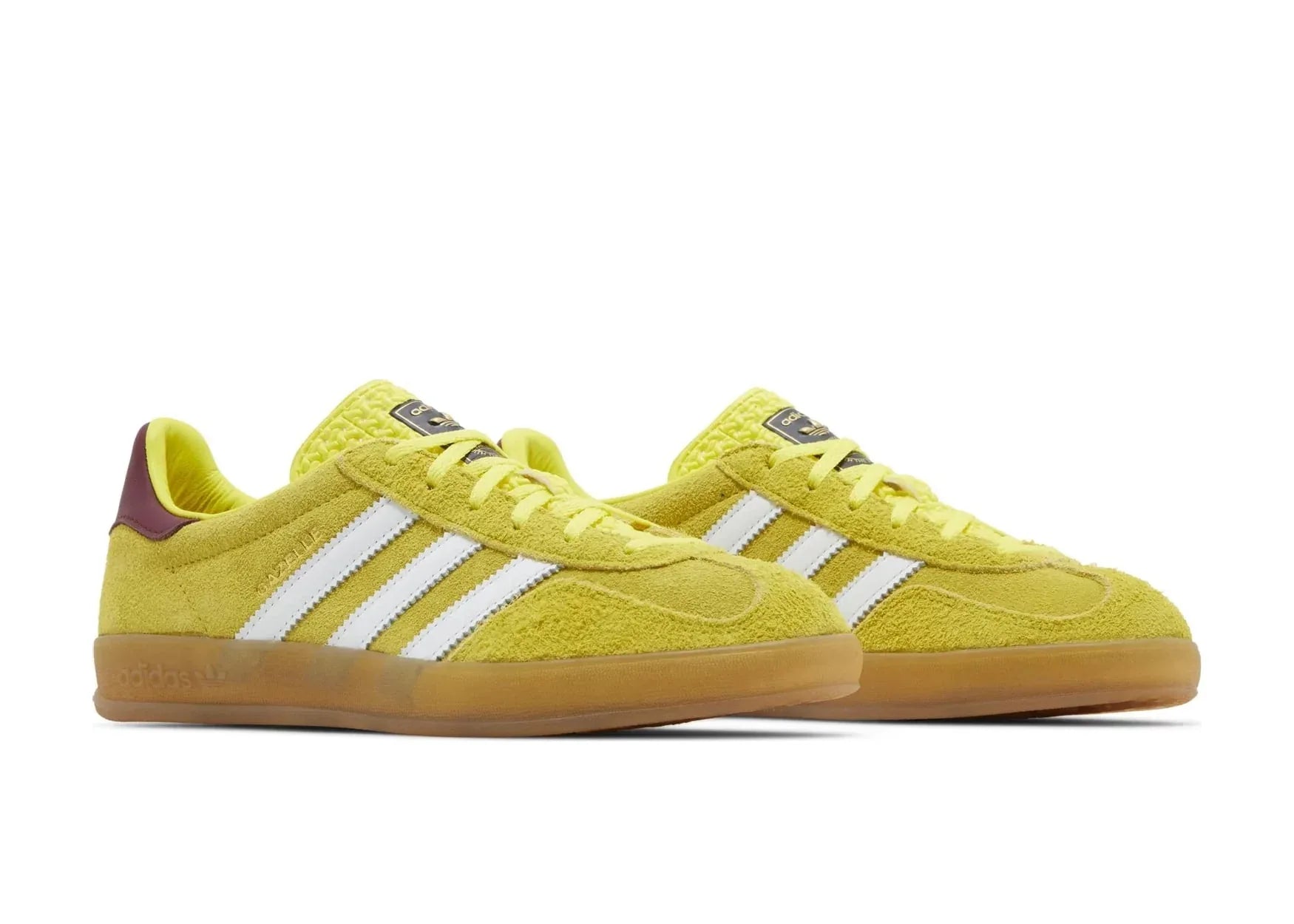 adidas Gazelle Indoor Bright Yellow Collegiate Burgundy (W) - Sneaker Türkiye