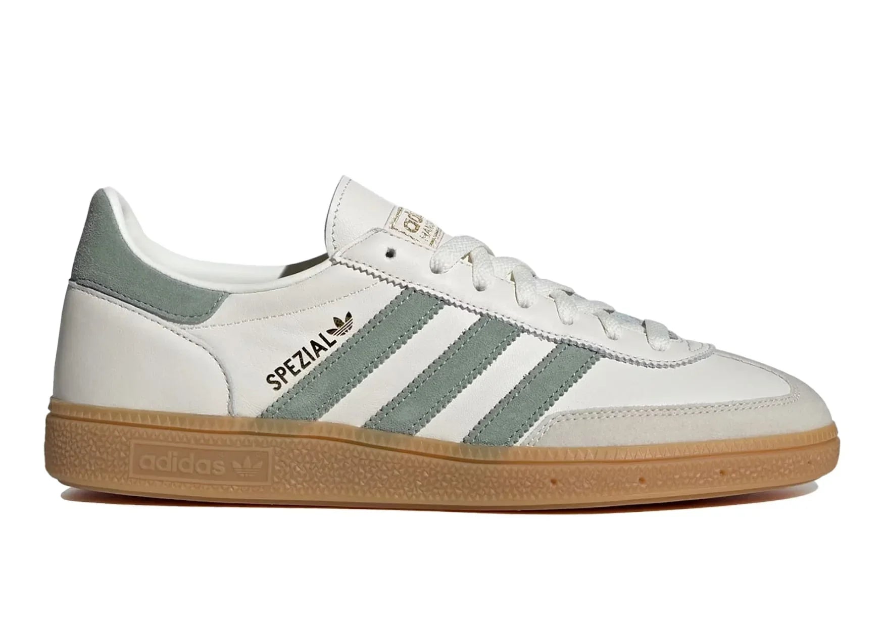 adidas Handball Spezial Off White Silver Green - Sneaker Türkiye