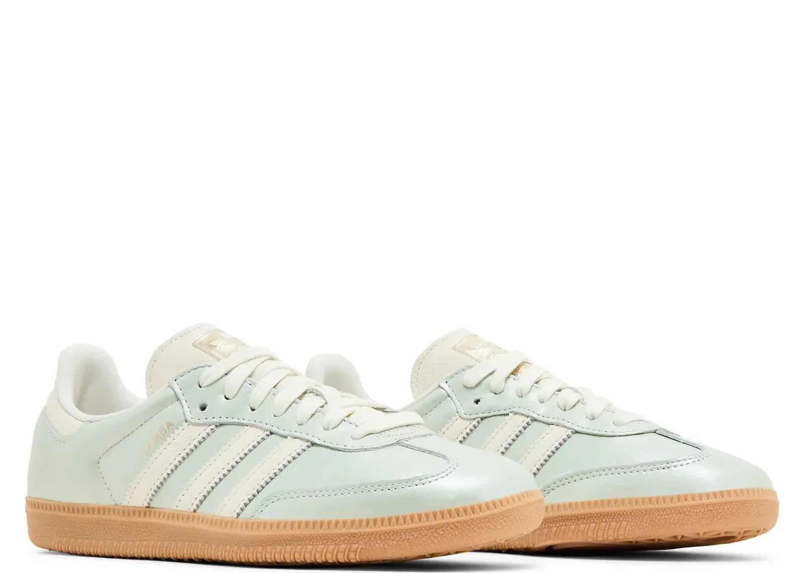 adidas Samba OG Linen Green Metallic (W) - Sneaker Türkiye
