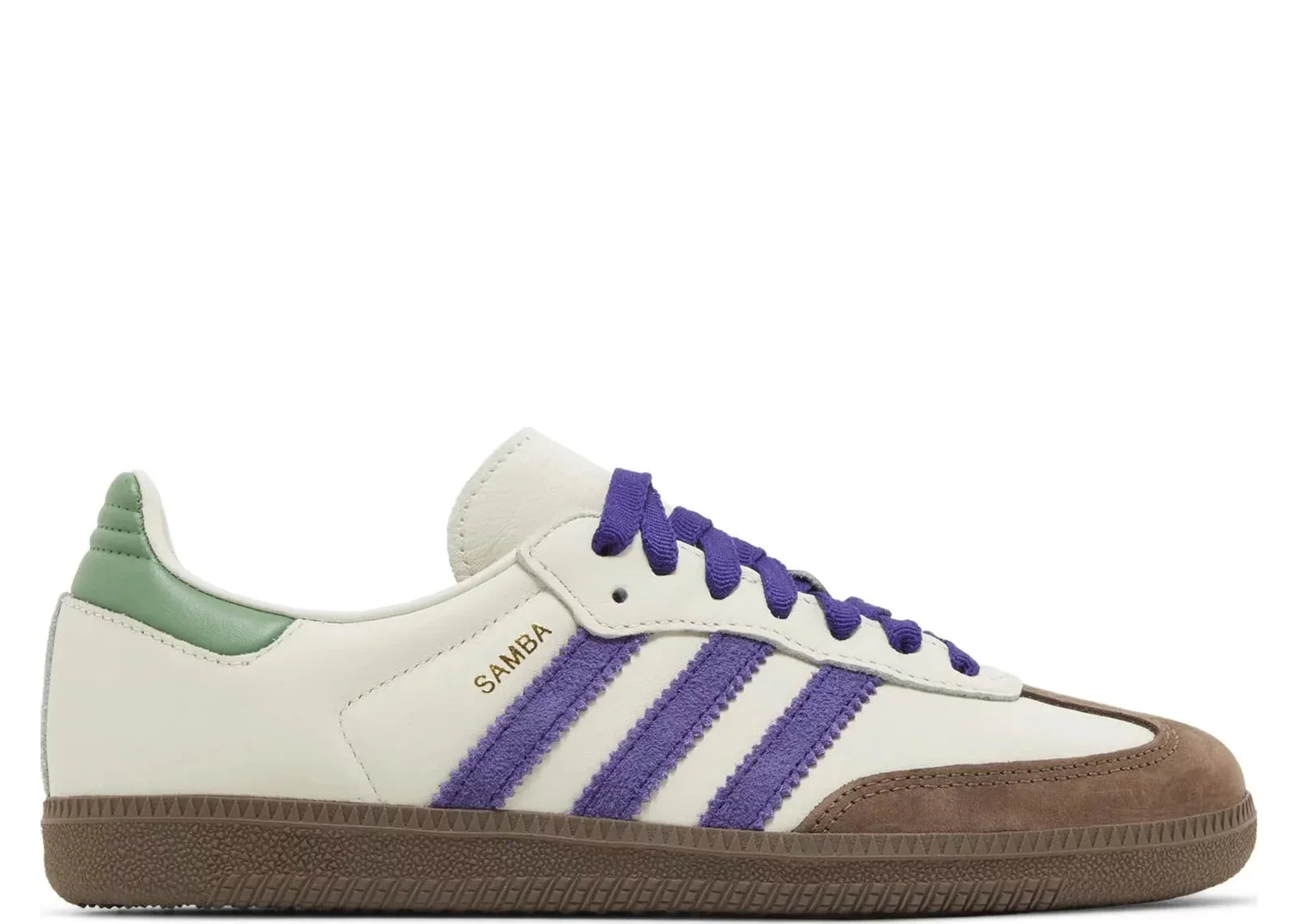 adidas Samba OG Off White Core Purple Green Brown (W) - Sneaker Türkiye