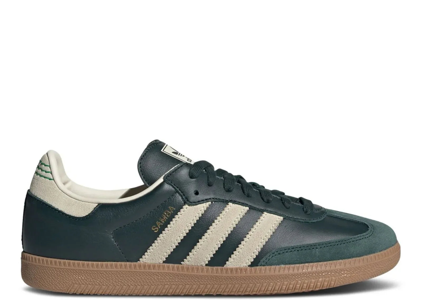 adidas Samba OG Shadow Green Cream White Gold Metallic - Sneaker Türkiye