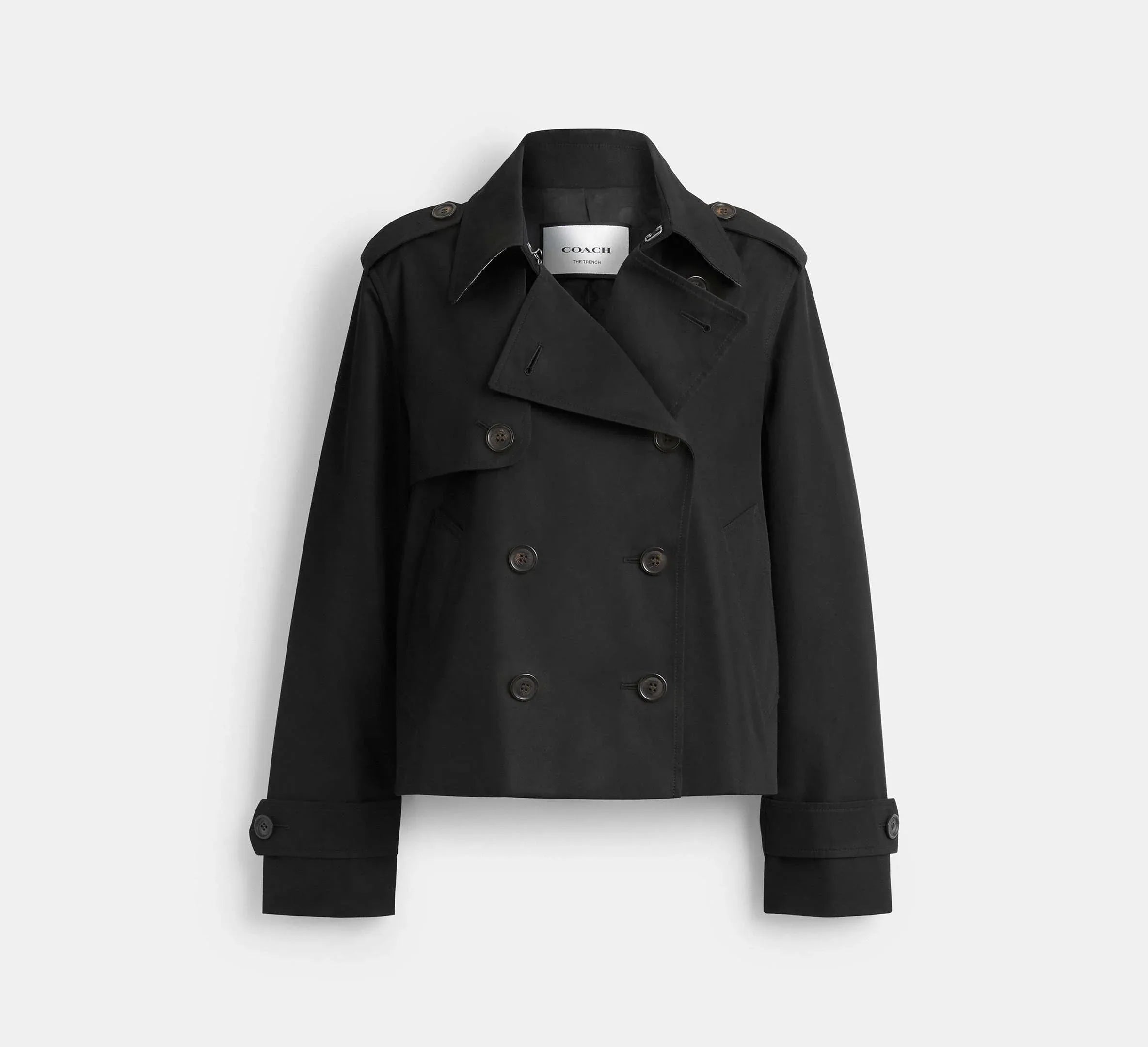 Coach Short Trench – Black - Sneaker Türkiye