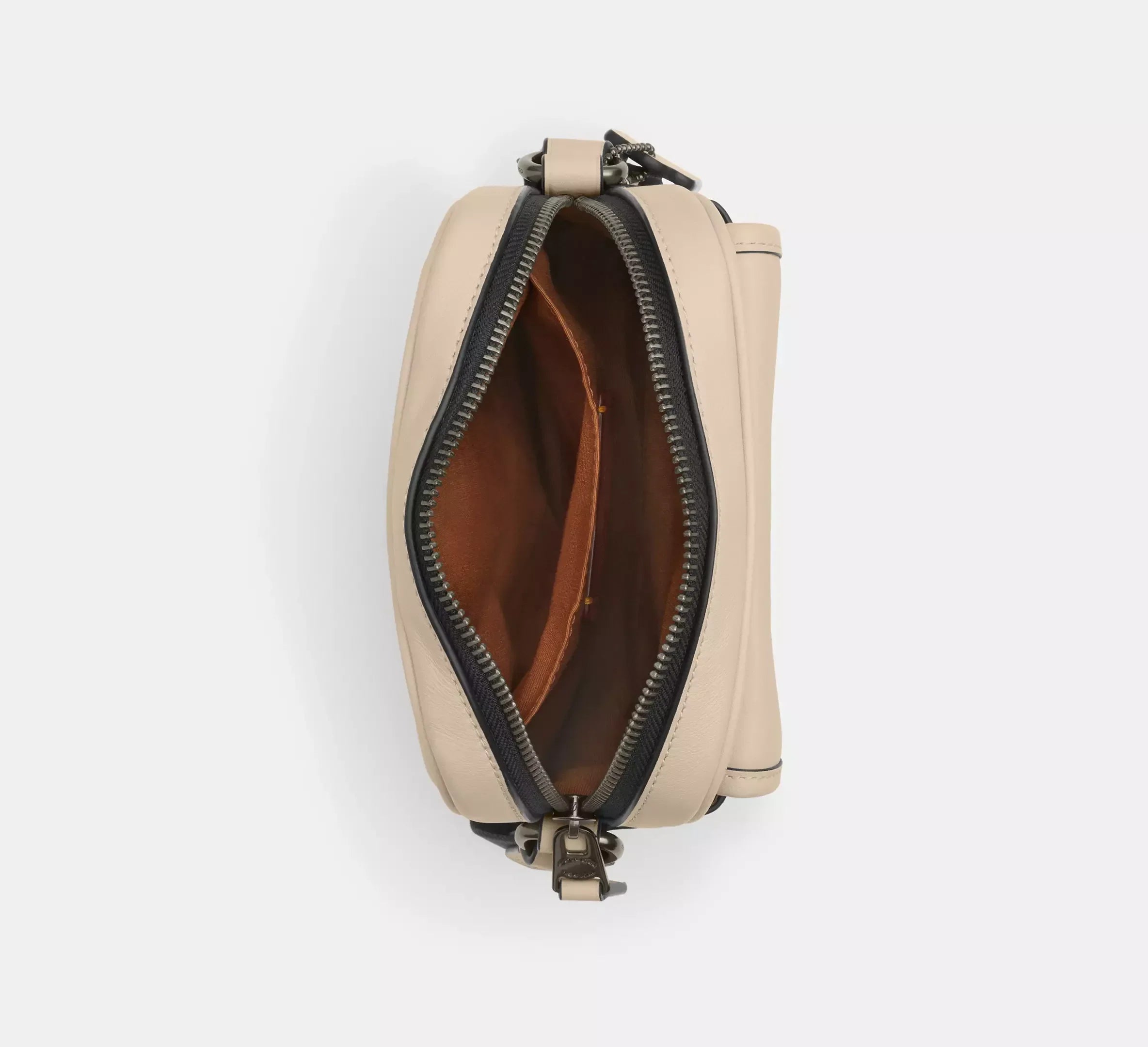 Coach Turnlock Crossbody Bag – Gunmetal/Ivory - Sneaker Türkiye