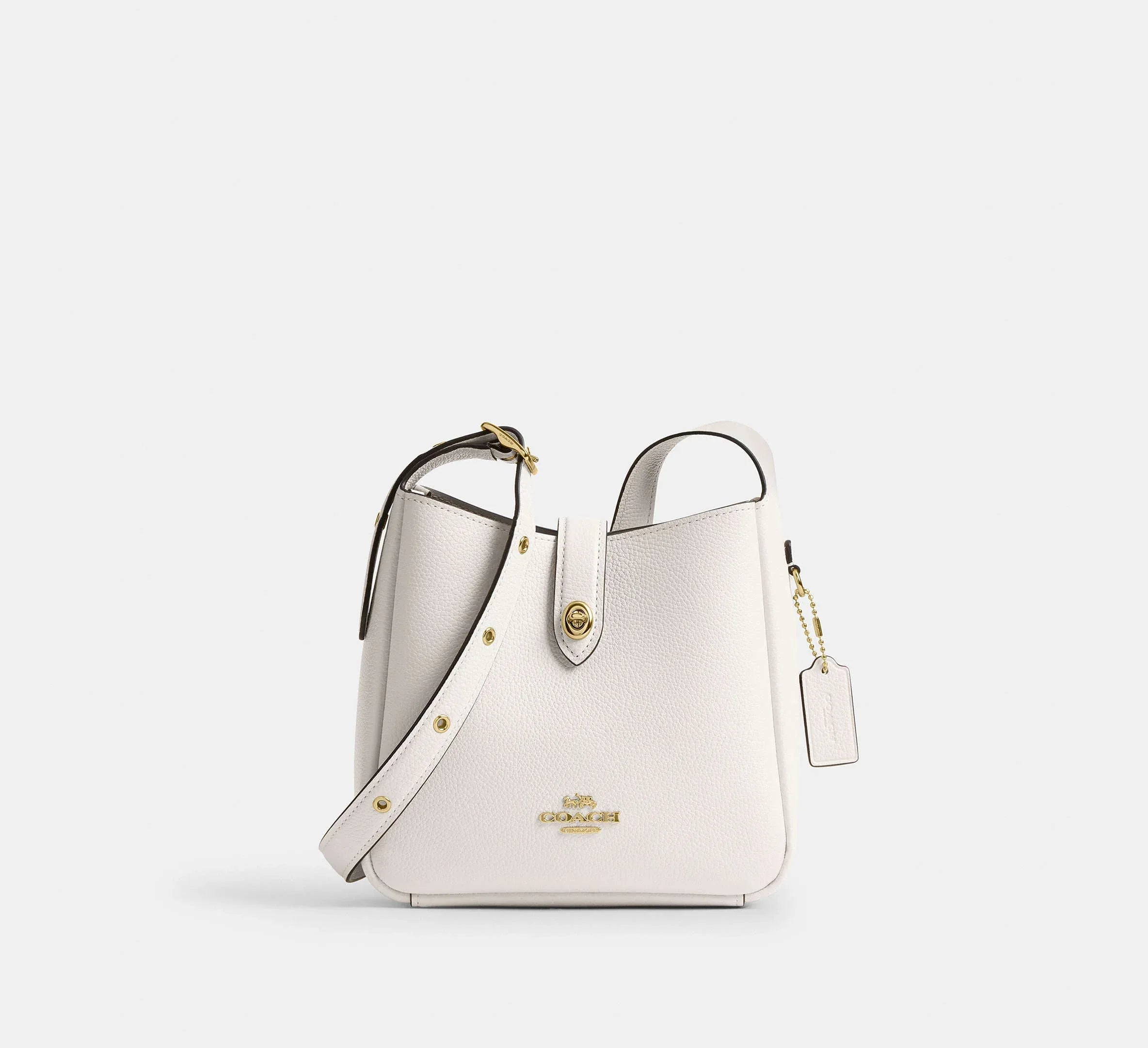 Coach Hadley Mini Crossbody Bag – Gold/Chalk - Sneaker Türkiye