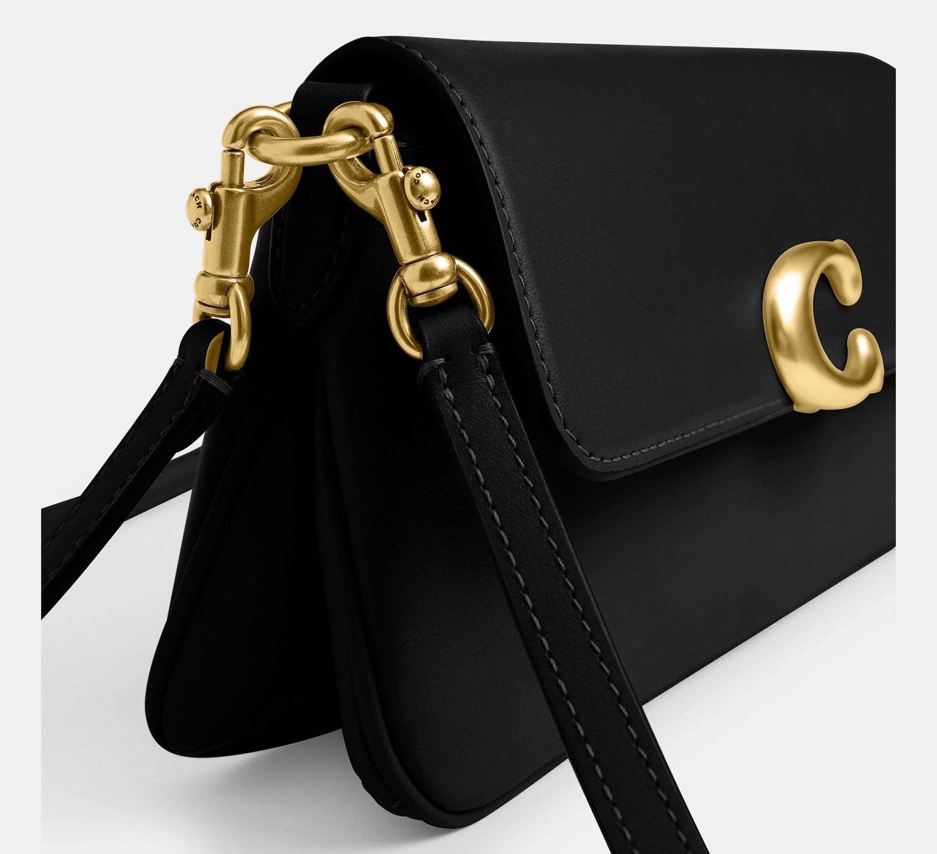 Coach Jet Shoulder Bag – Brass/Black - Sneaker Türkiye