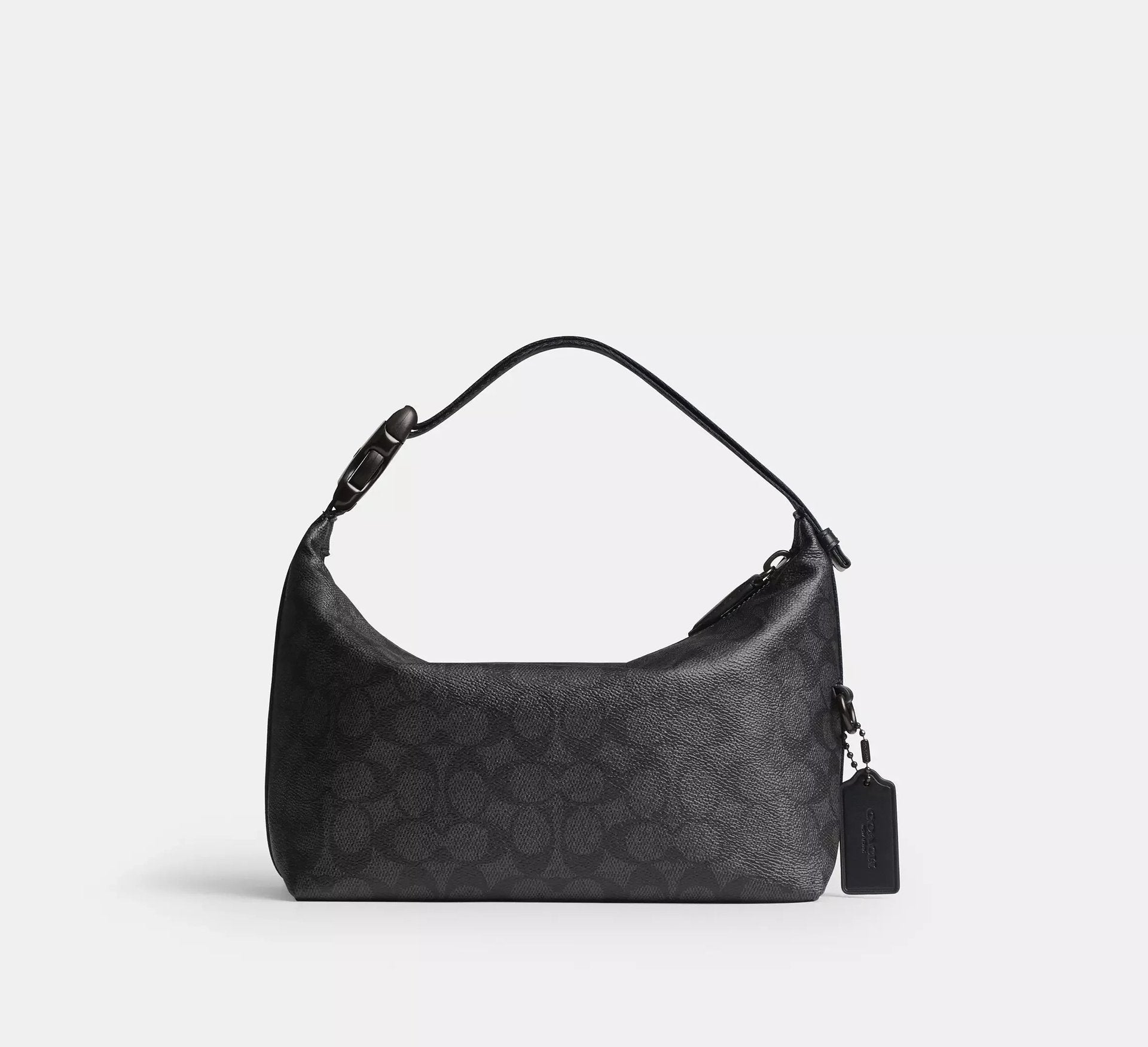 Coach Travel Kit With Speedclip In Signature – Charcoal - Sneaker Türkiye