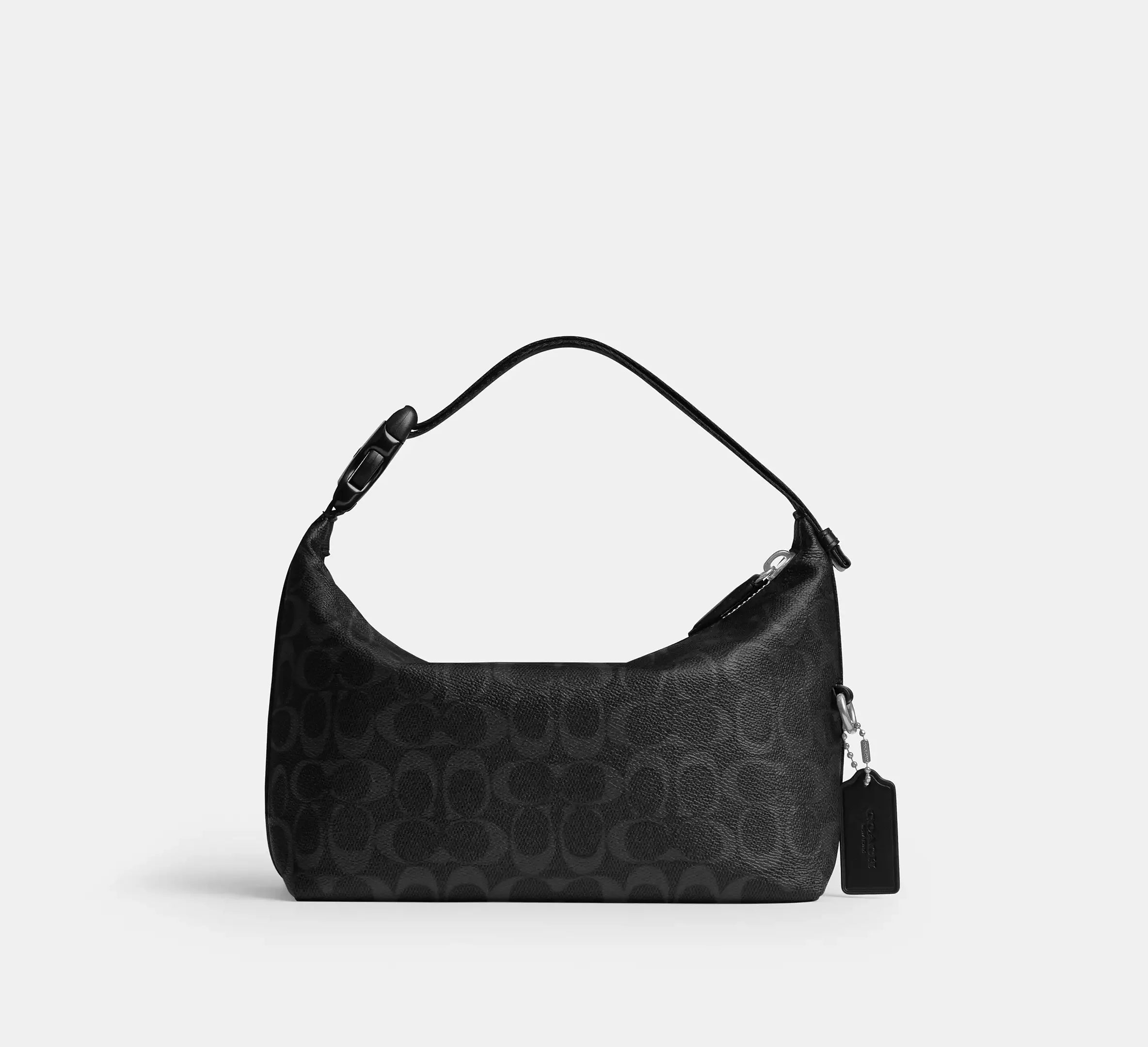 Coach Travel Kit With Speedclip In Signature – Black Signature - Sneaker Türkiye