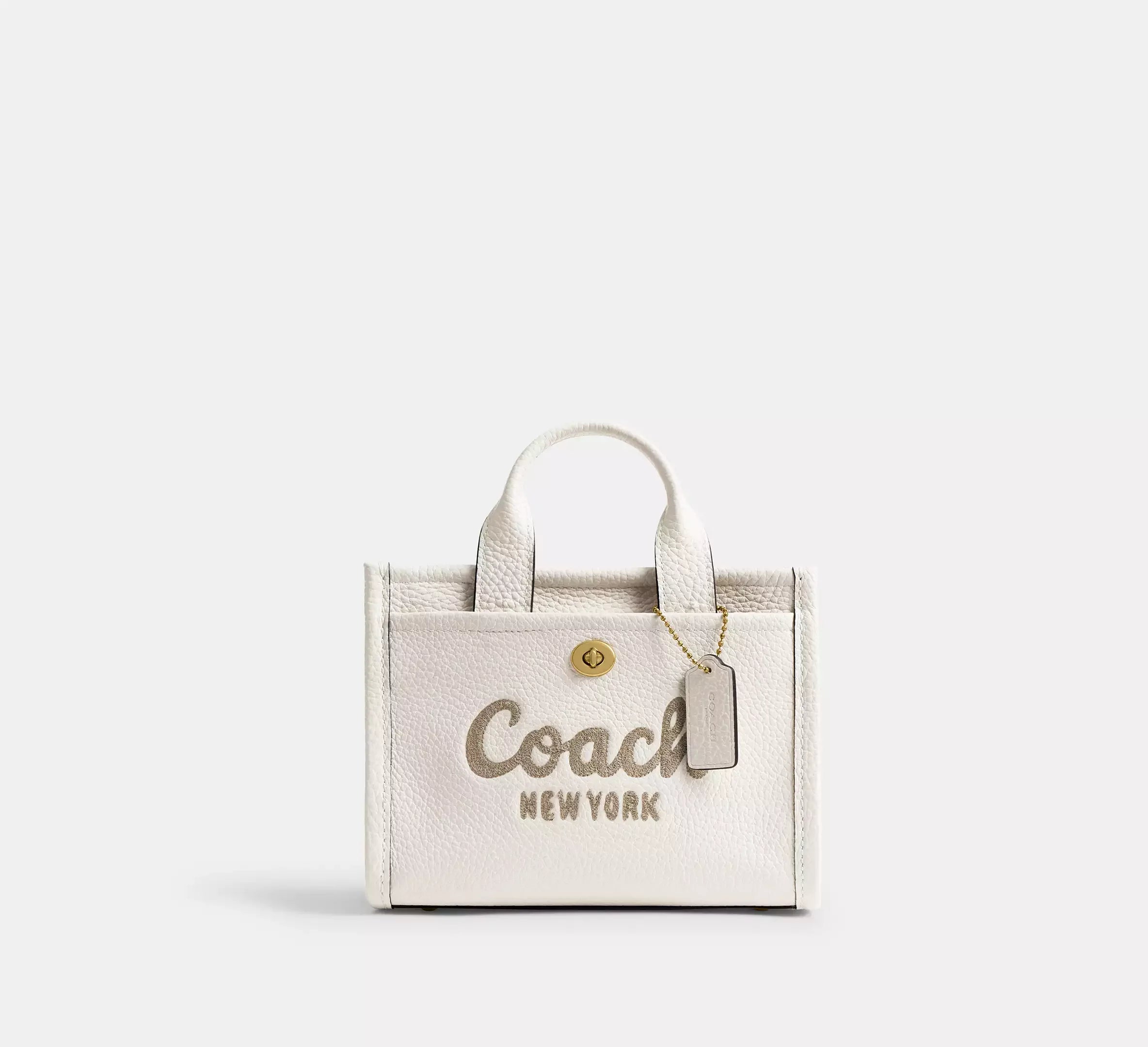 Coach Cargo Tote Bag 20 – Brass/Chalk - Sneaker Türkiye