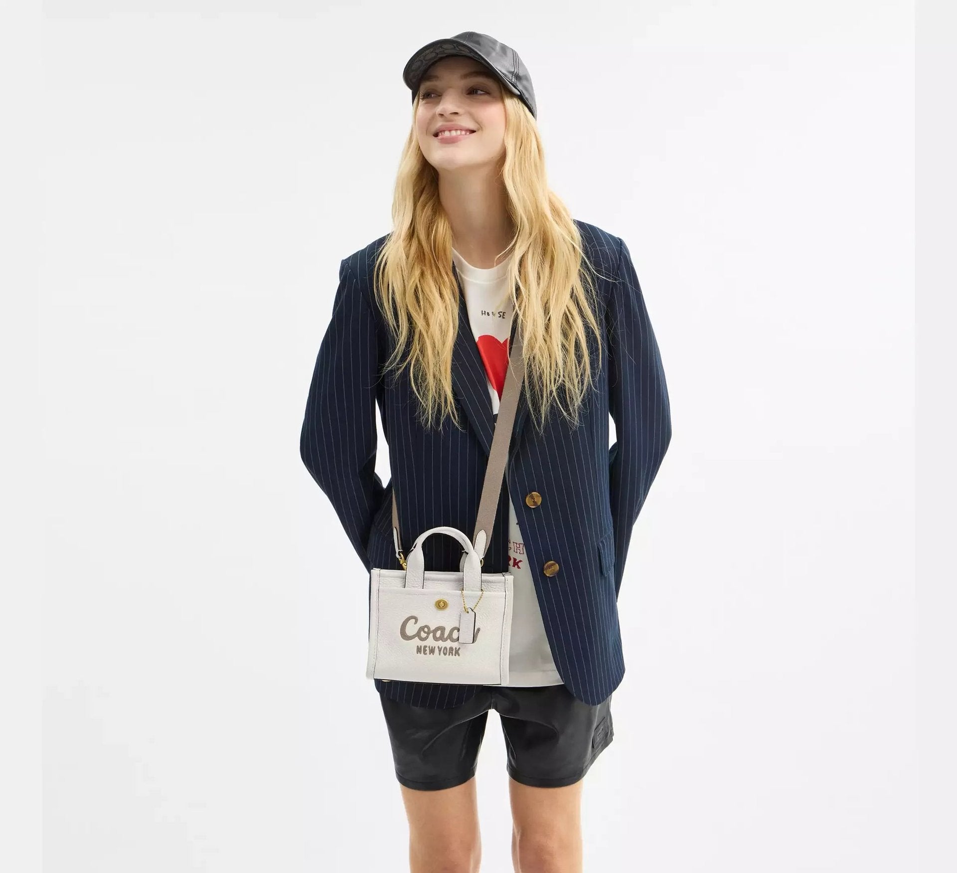 Coach Cargo Tote Bag 20 – Brass/Chalk - Sneaker Türkiye