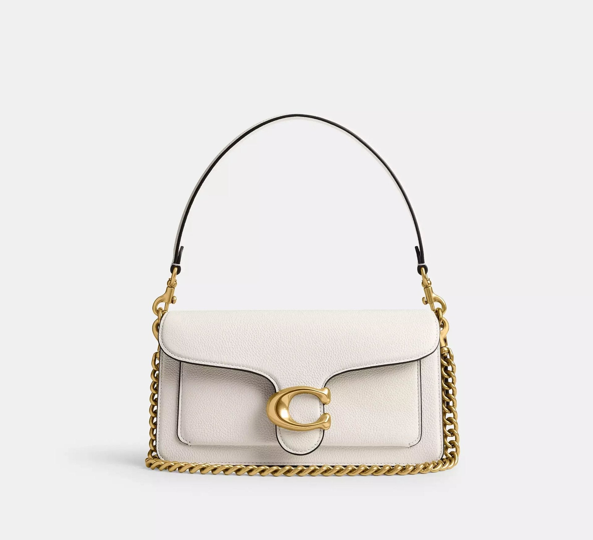 Coach Short Chunky Curb Chain Strap – Brass - Sneaker Türkiye