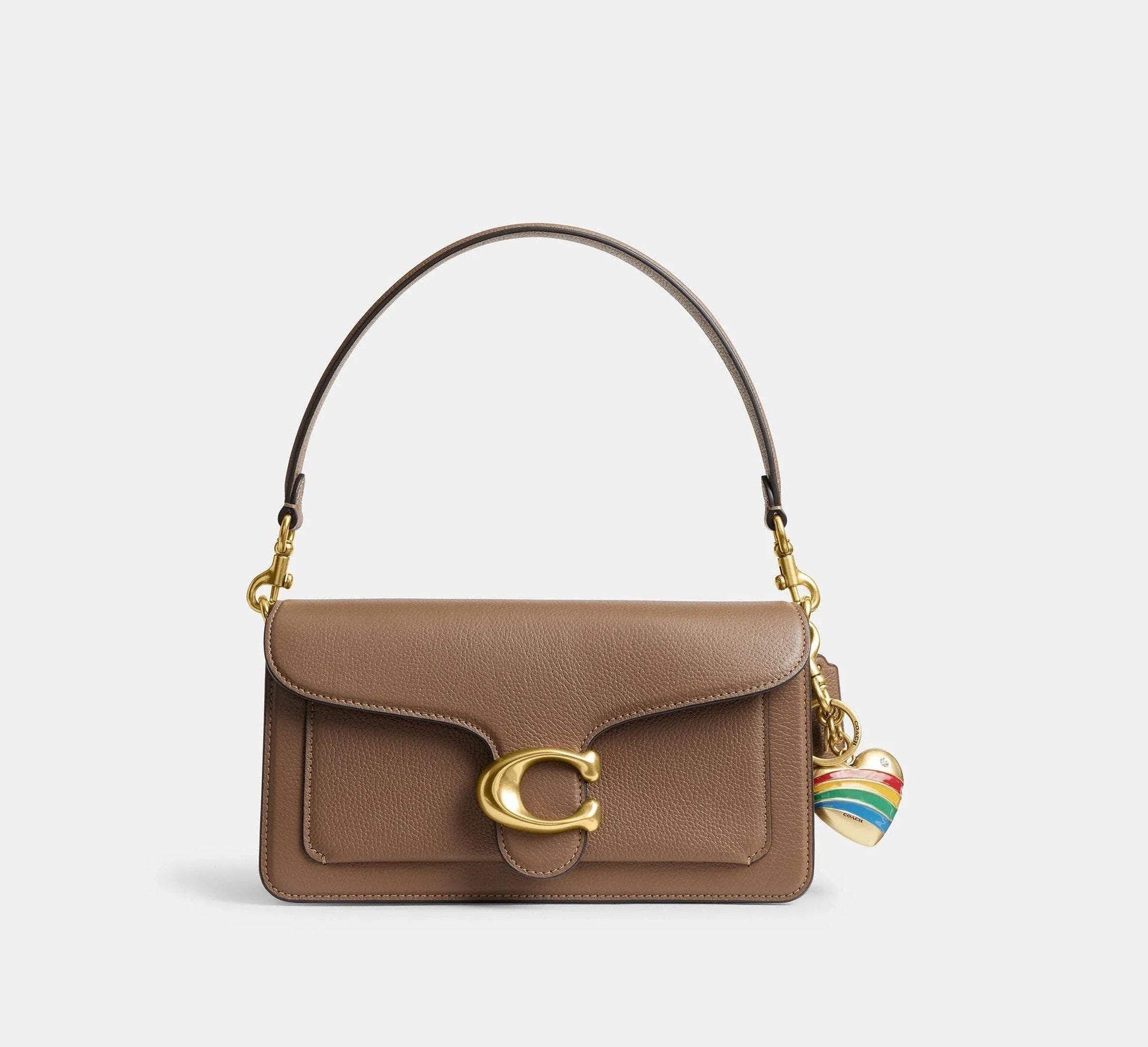 Coach Heart Bag Charm – Gold/Multi - Sneaker Türkiye