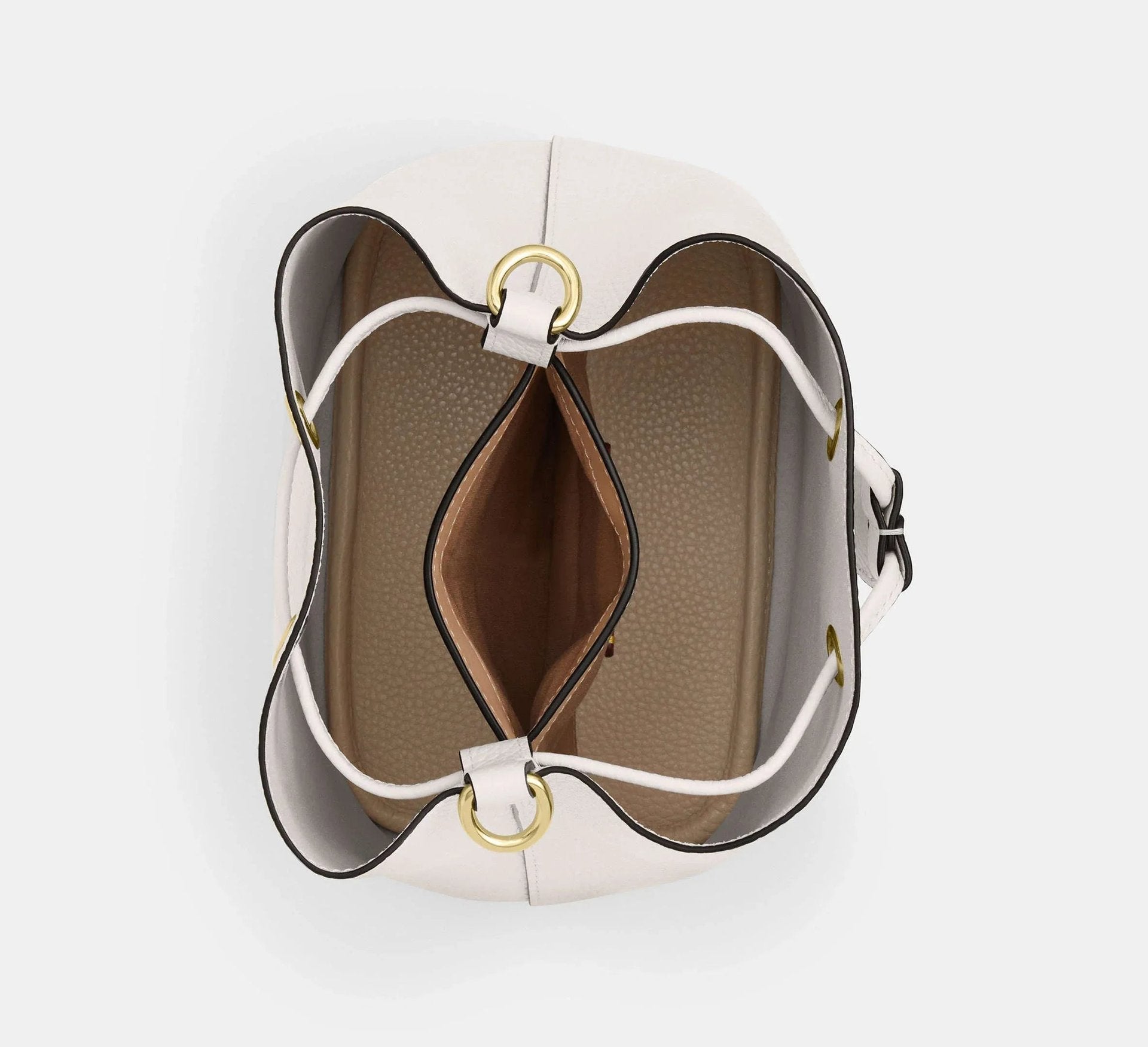 Coach Rowan Bucket Bag – Gold/Chalk - Sneaker Türkiye