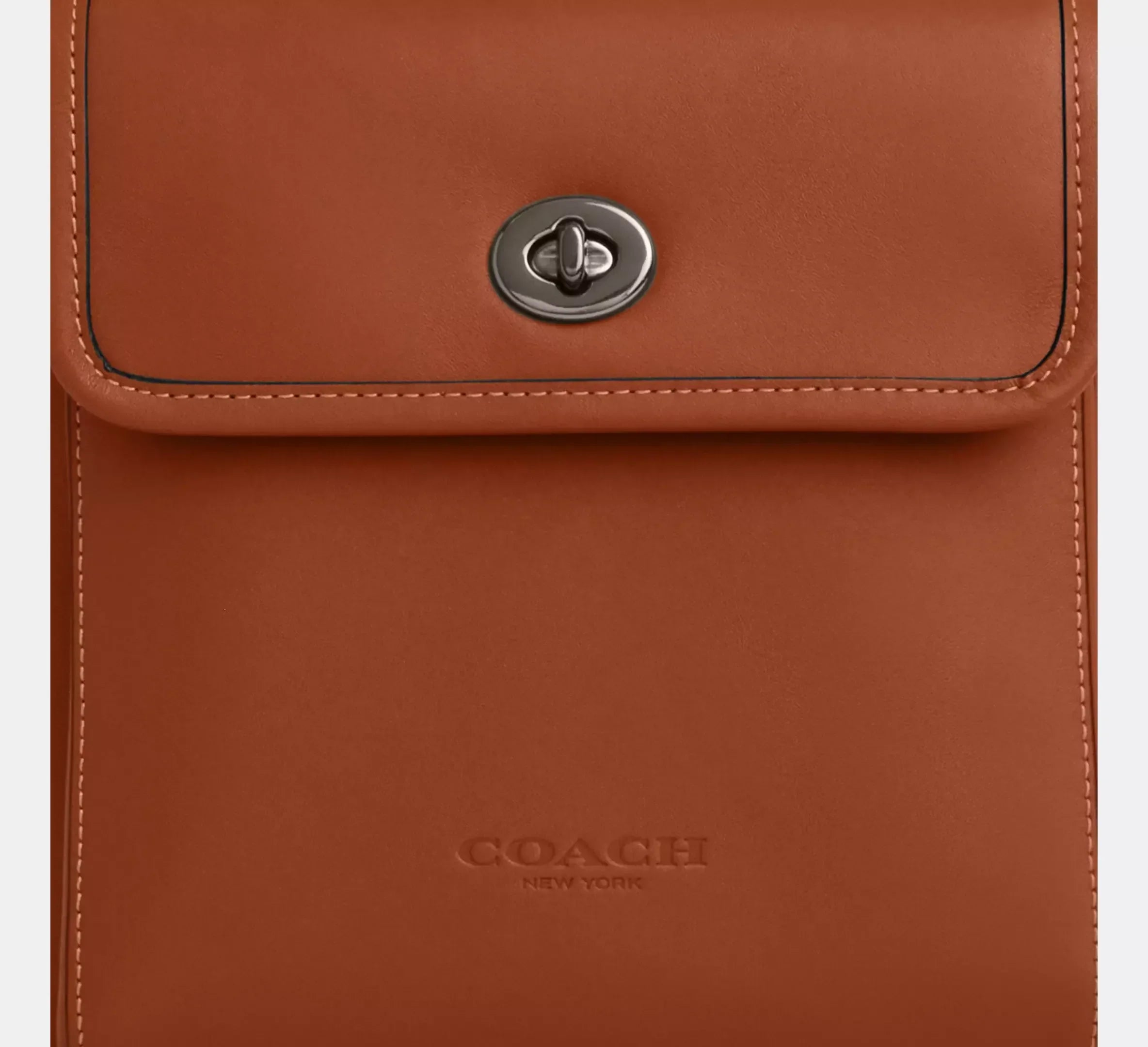 Coach Turnlock Sling Pack – Gunmetal/Tan - Sneaker Türkiye