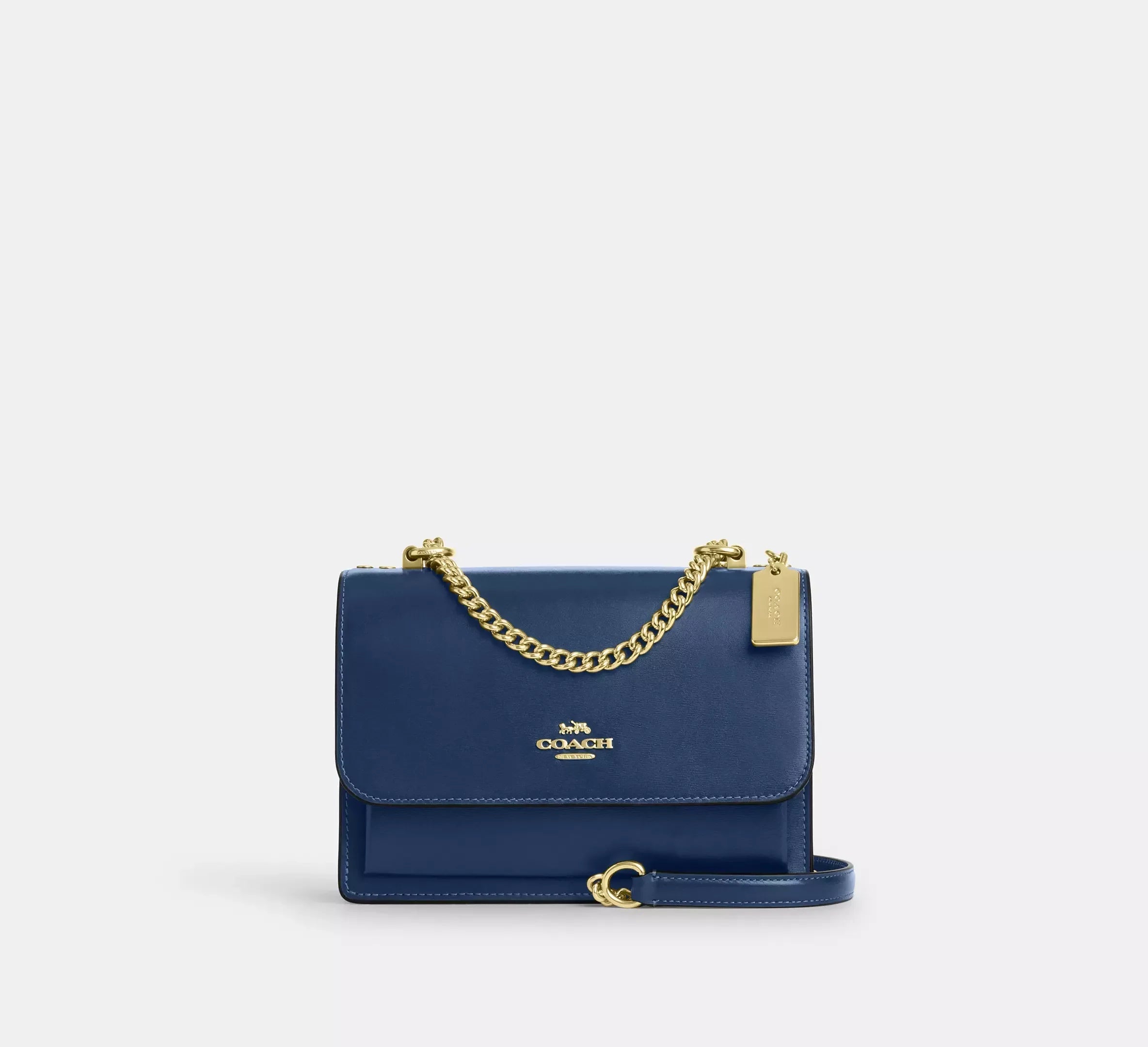 Coach Klare Crossbody Bag – Gold/Deep Blue - Sneaker Türkiye