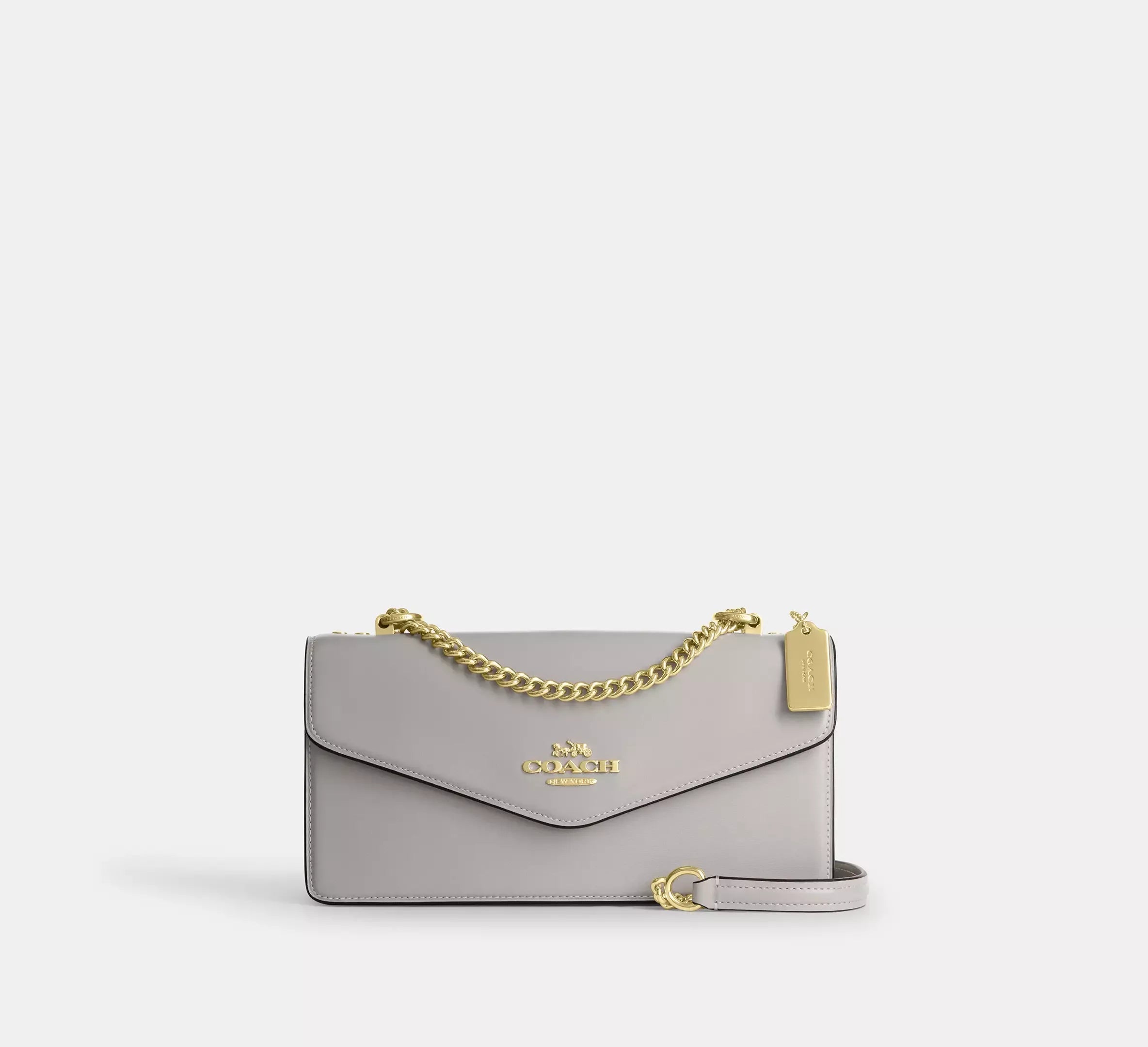 Coach Klare Envelope Crossbody Bag – Gold/Dove Grey - Sneaker Türkiye