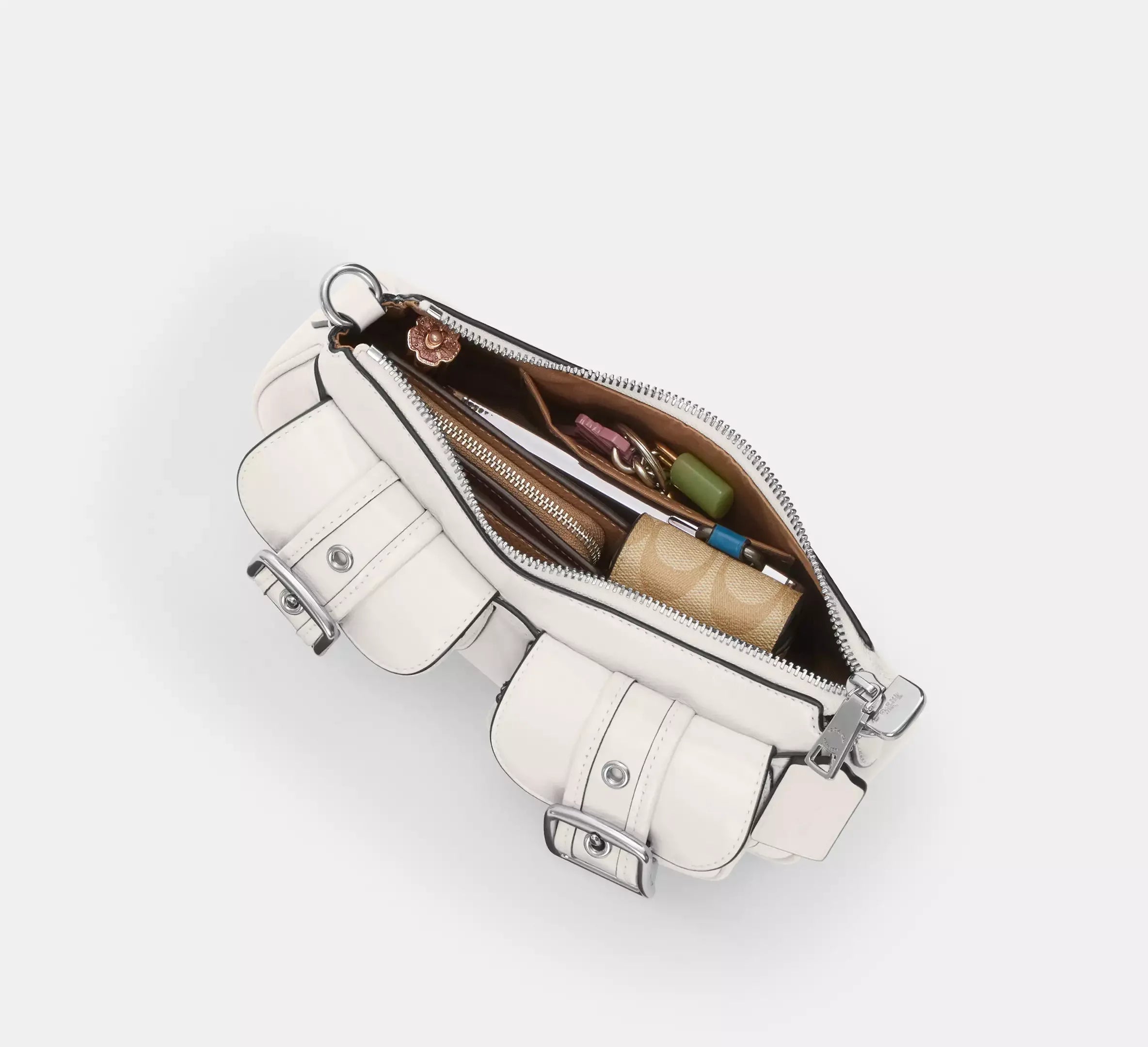Coach Ashton Bag – Silver/Chalk - Sneaker Türkiye