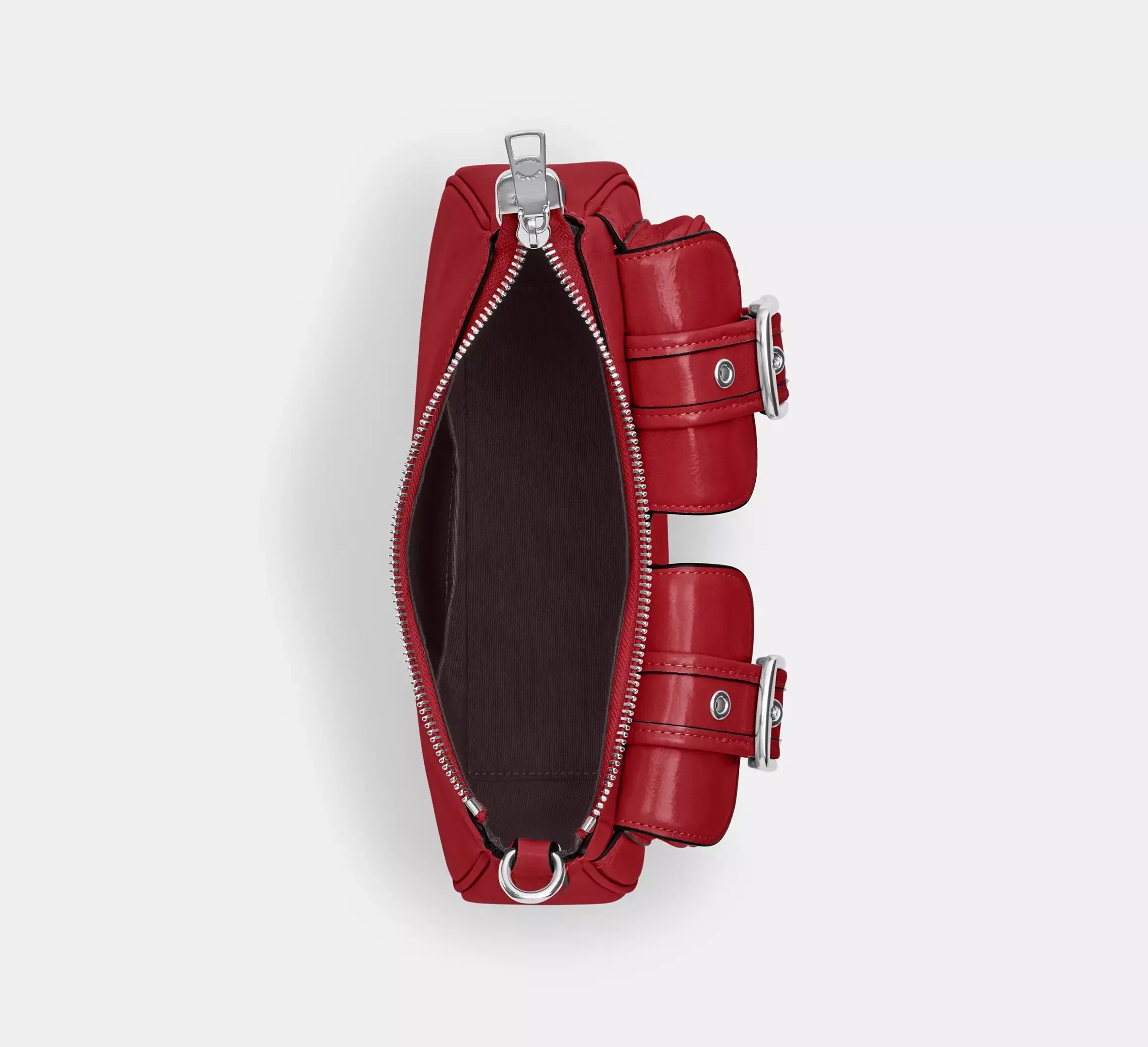 Coach Ashton Bag – Silver/Dark Cardinal - Sneaker Türkiye