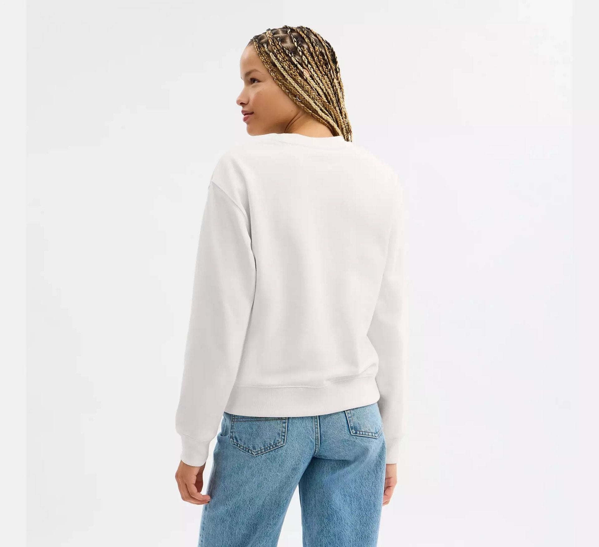 Coach Signature Square Crewneck Sweater – White - Sneaker Türkiye