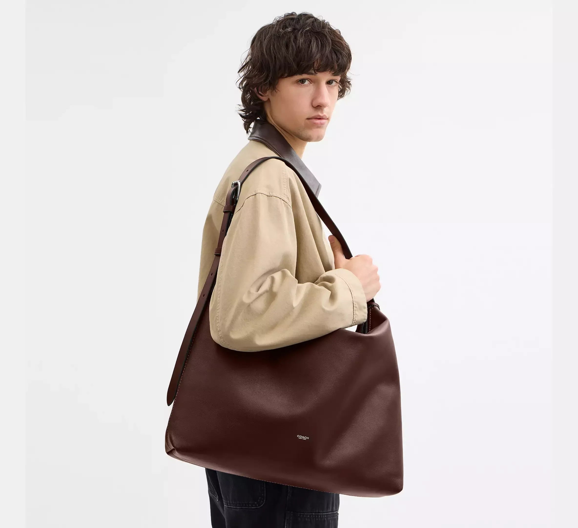 Coach Mott Messenger Bag – Smooth Leather/Maple - Sneaker Türkiye