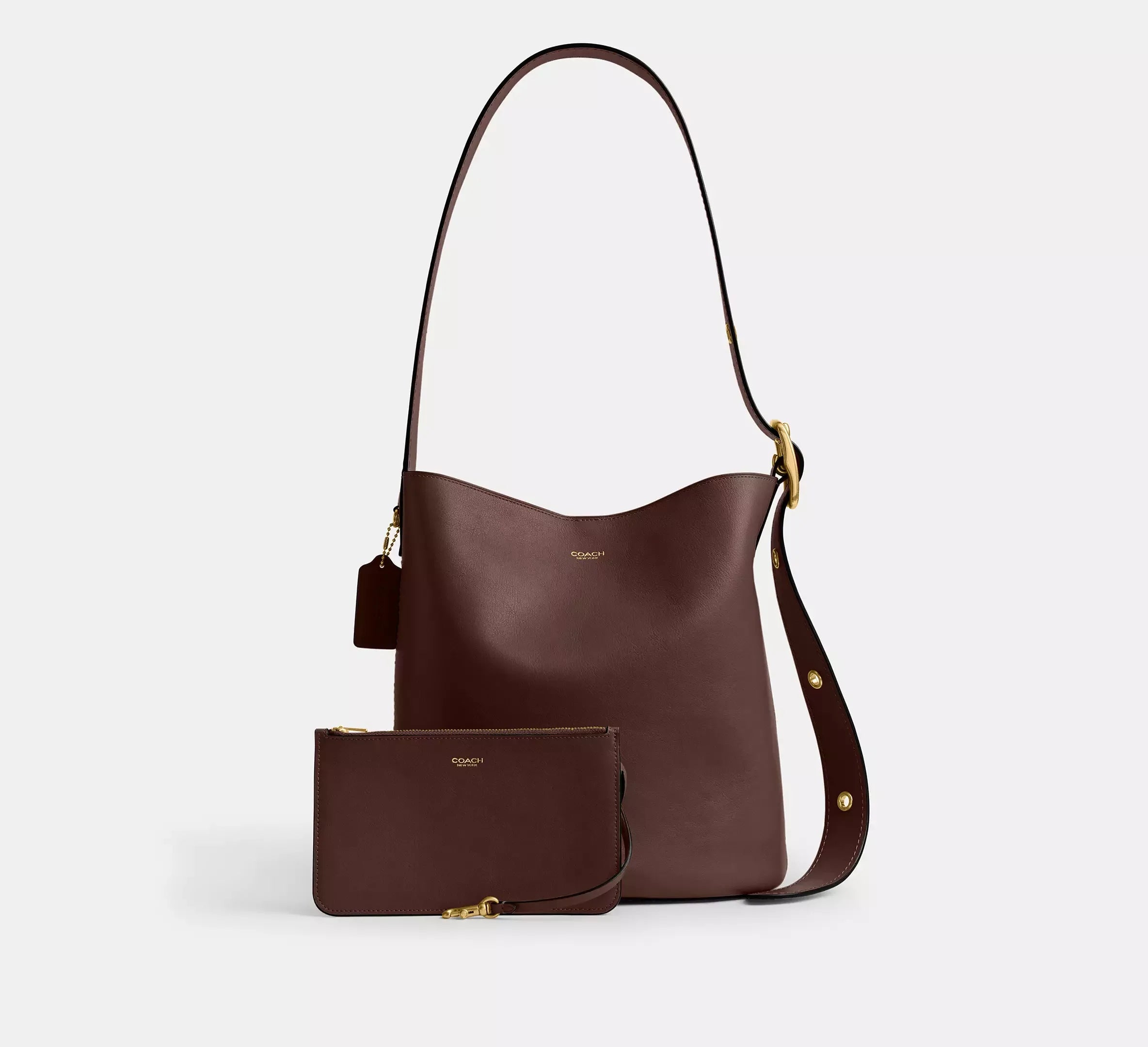 Coach Bleecker Bucket Bag – Brass/Maple - Sneaker Türkiye