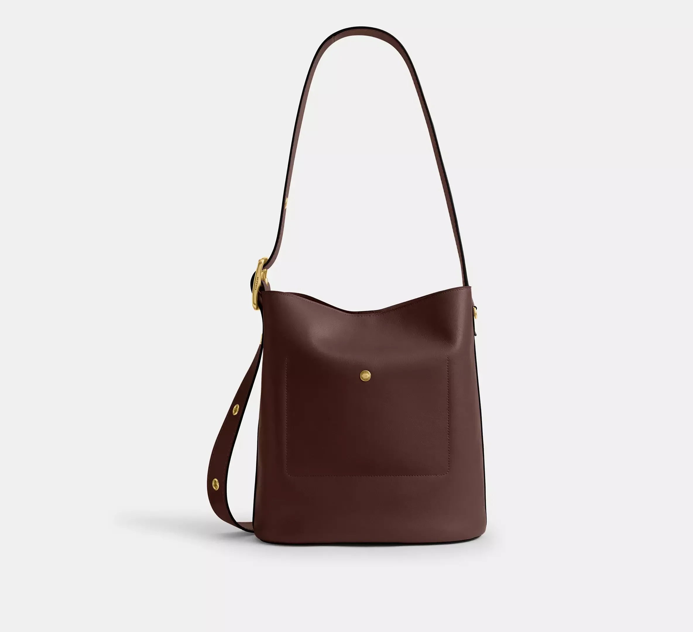 Coach Bleecker Bucket Bag – Brass/Maple - Sneaker Türkiye