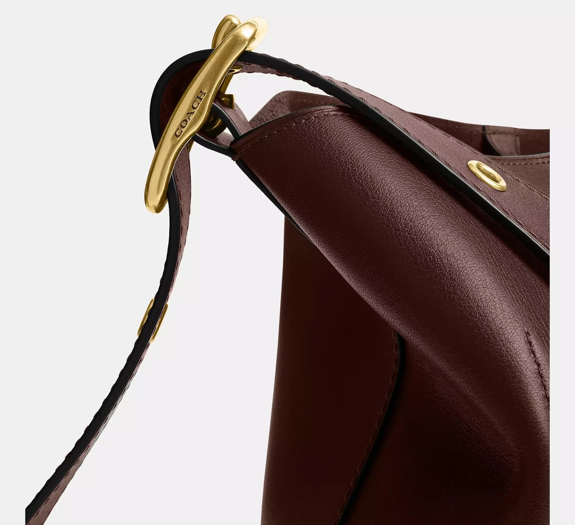 Coach Bleecker Bucket Bag – Brass/Maple - Sneaker Türkiye