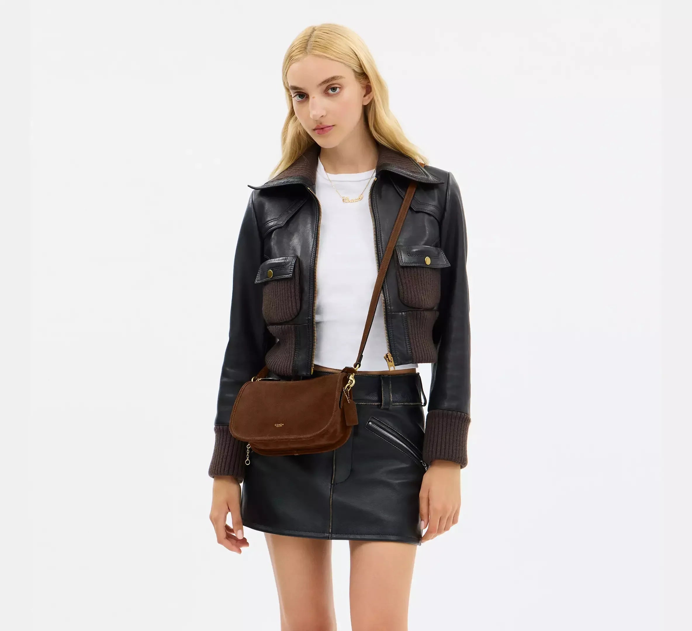 Coach Waverly Bag – Brass/Warm Brown - Sneaker Türkiye