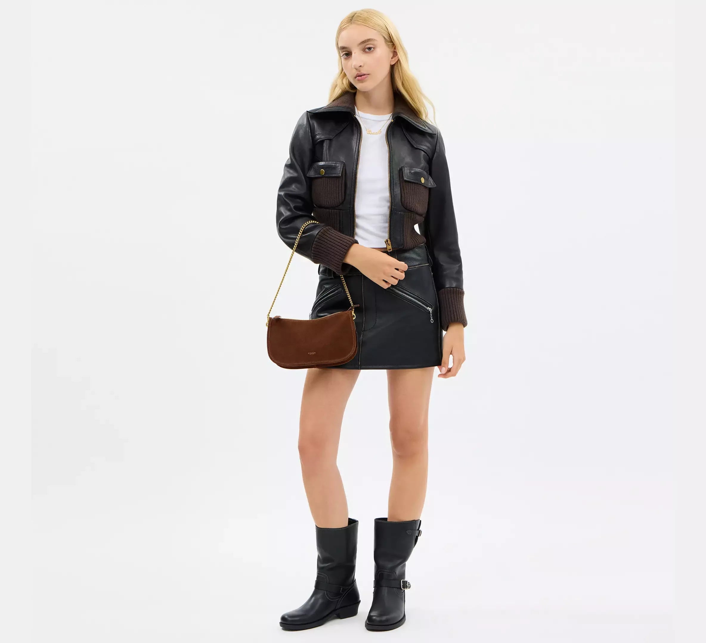 Coach Waverly Bag – Brass/Warm Brown - Sneaker Türkiye