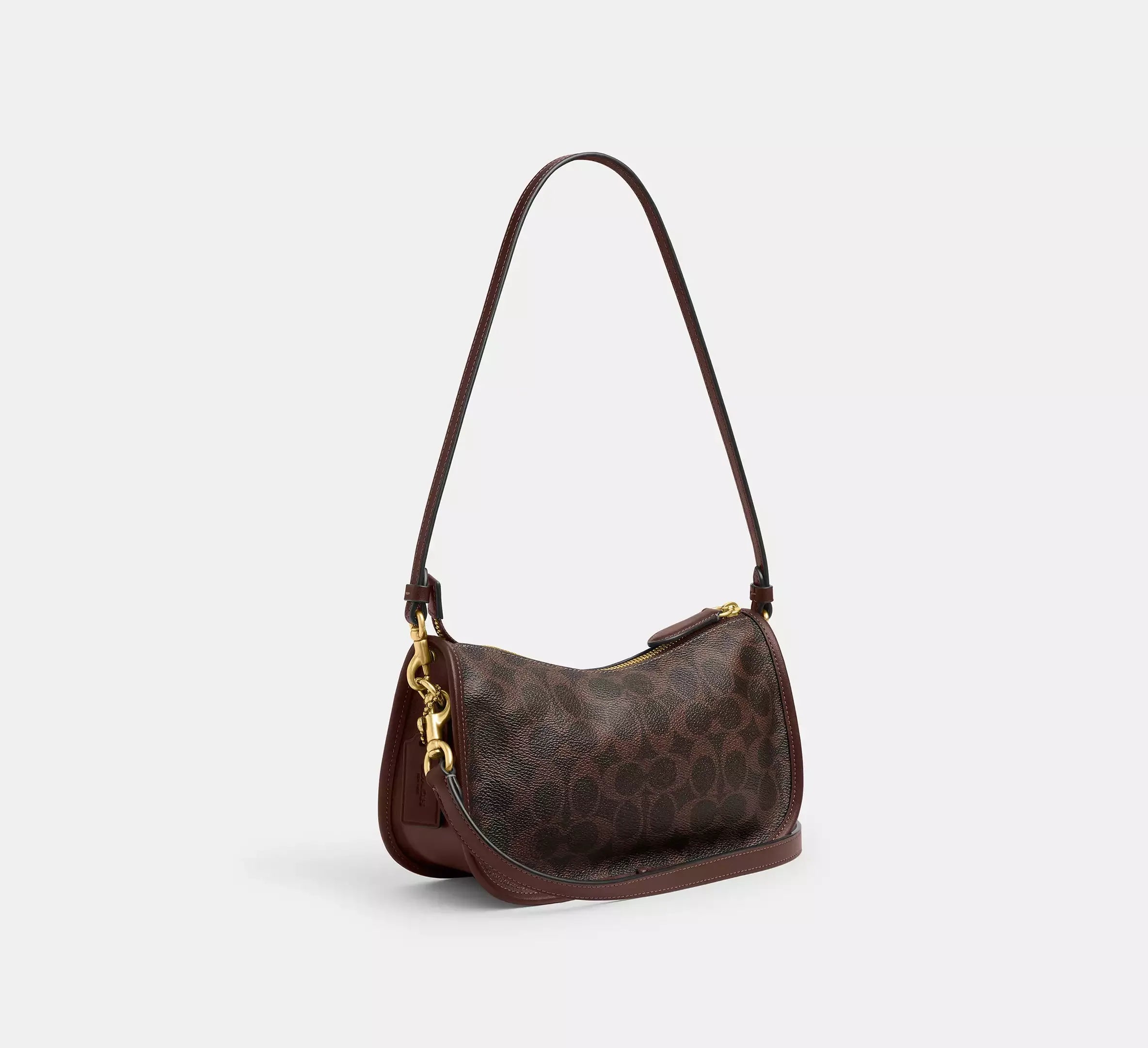 Coach Waverly Bag In Signature – Brass/Maple - Sneaker Türkiye