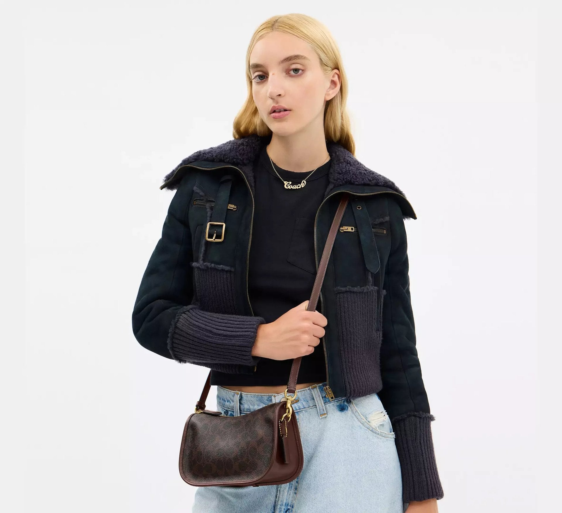 Coach Waverly Bag In Signature – Brass/Maple - Sneaker Türkiye